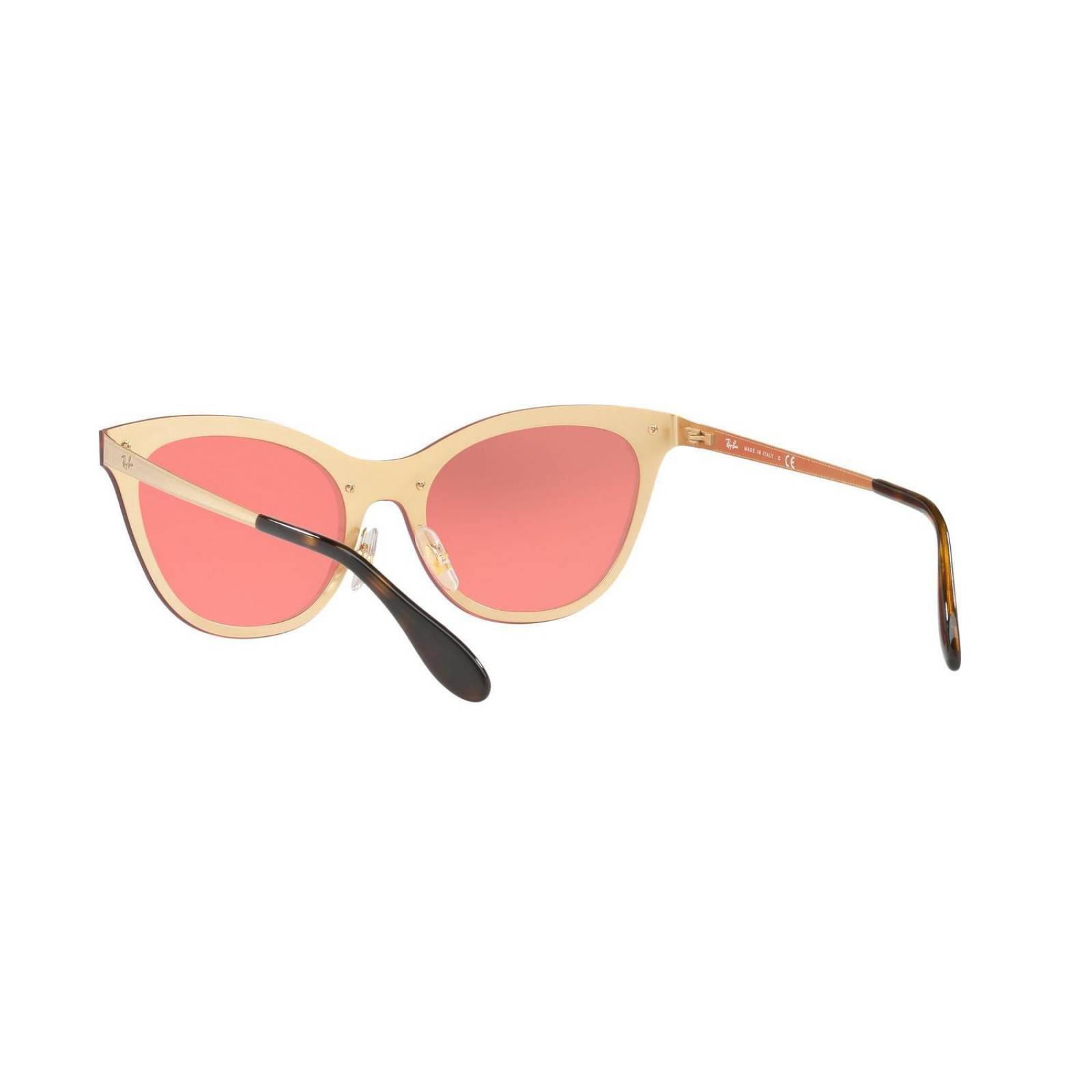 Ray Ban Mujer RB 3580N 043/E4 43 Cat Eye Oro / Rosa Espejo 