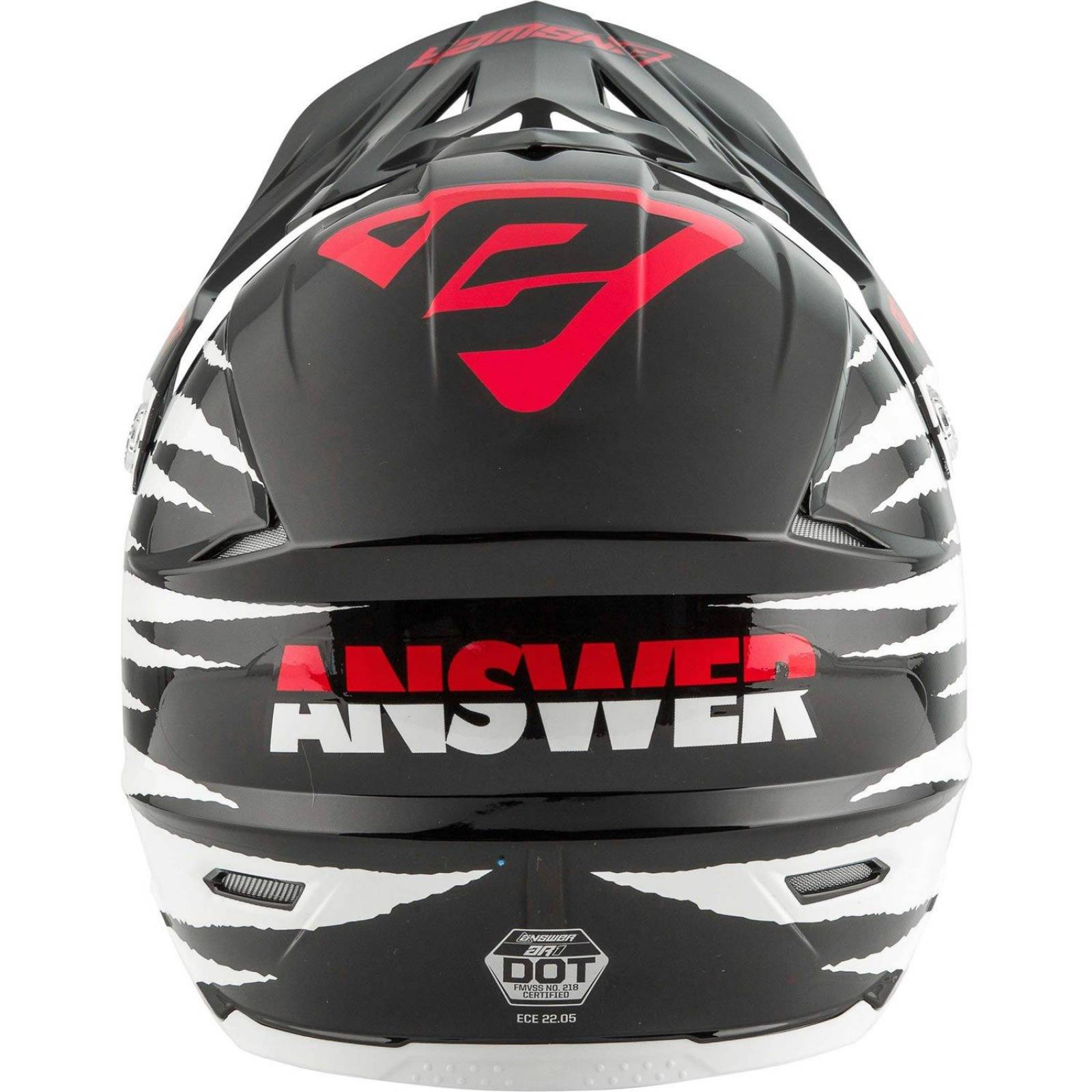 Casco Moto Cross Answer Ar1 Voyd Blanco / Rosa De Mujer
