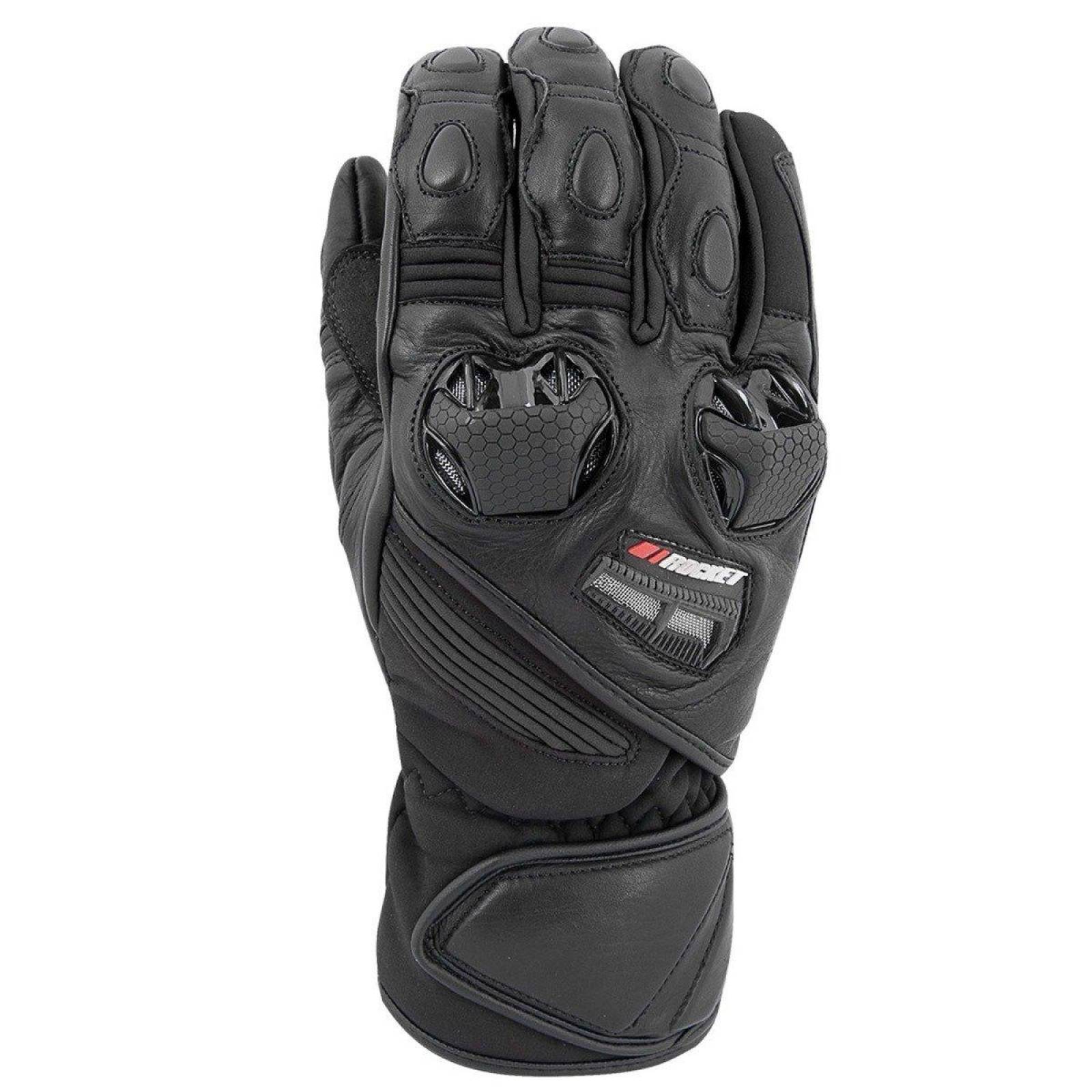 Guantes Piel / Textil Para Moto Joe Rocket Highside Negro 