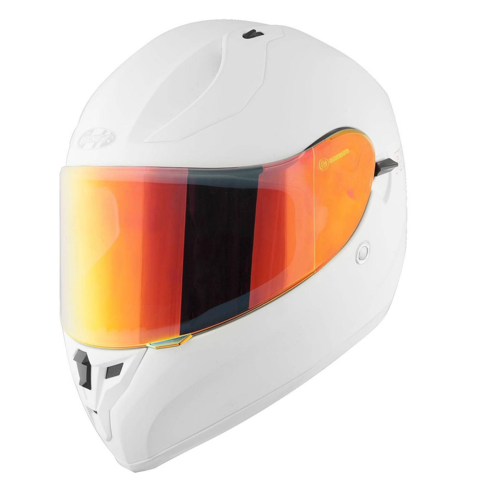 Casco Integral Joe Rocket Rkt 14 Ion Blanco Mate / Rojo Iridium 