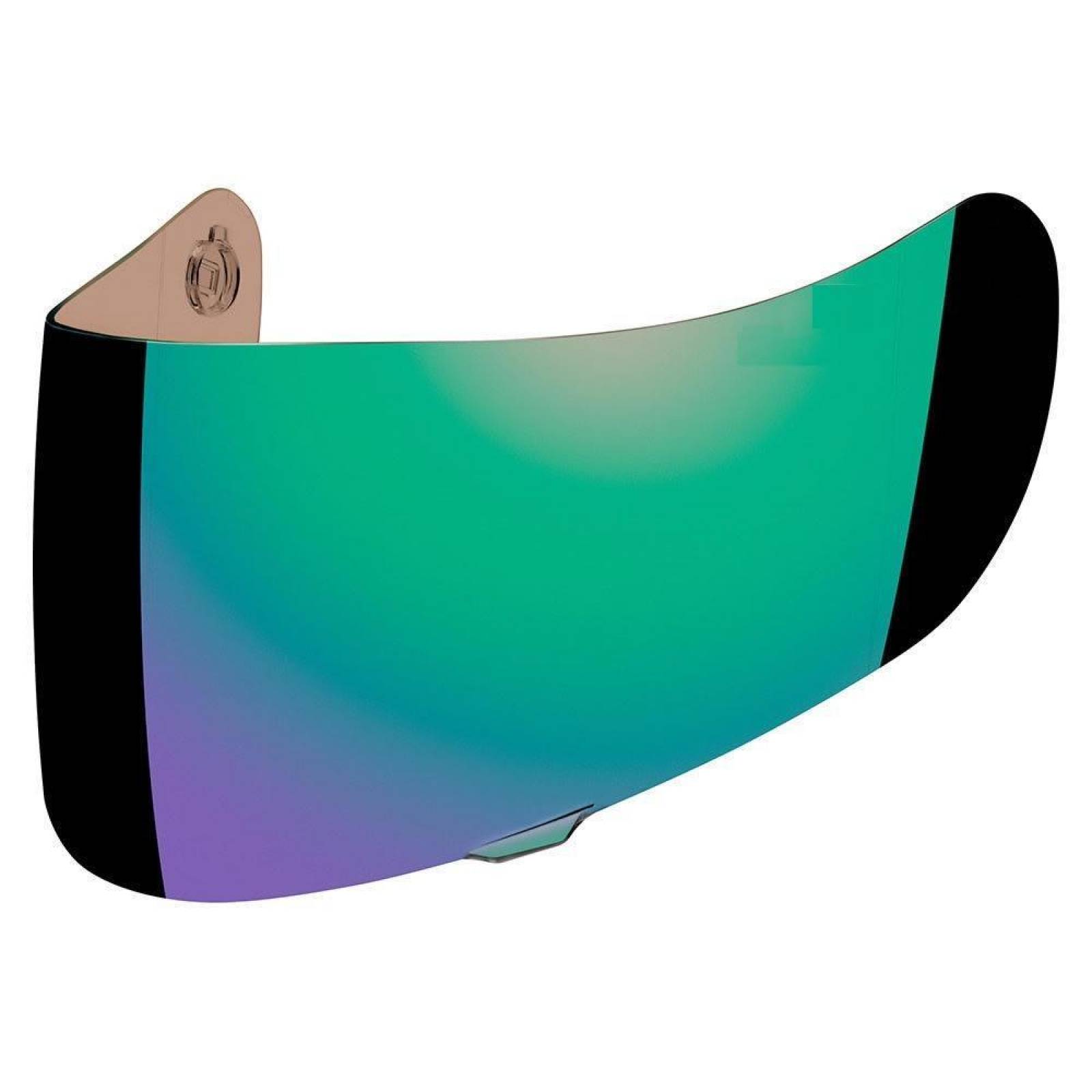 Mica Iridium Para Cascos Joe Rocket Rkt 14 Verde Espejo 