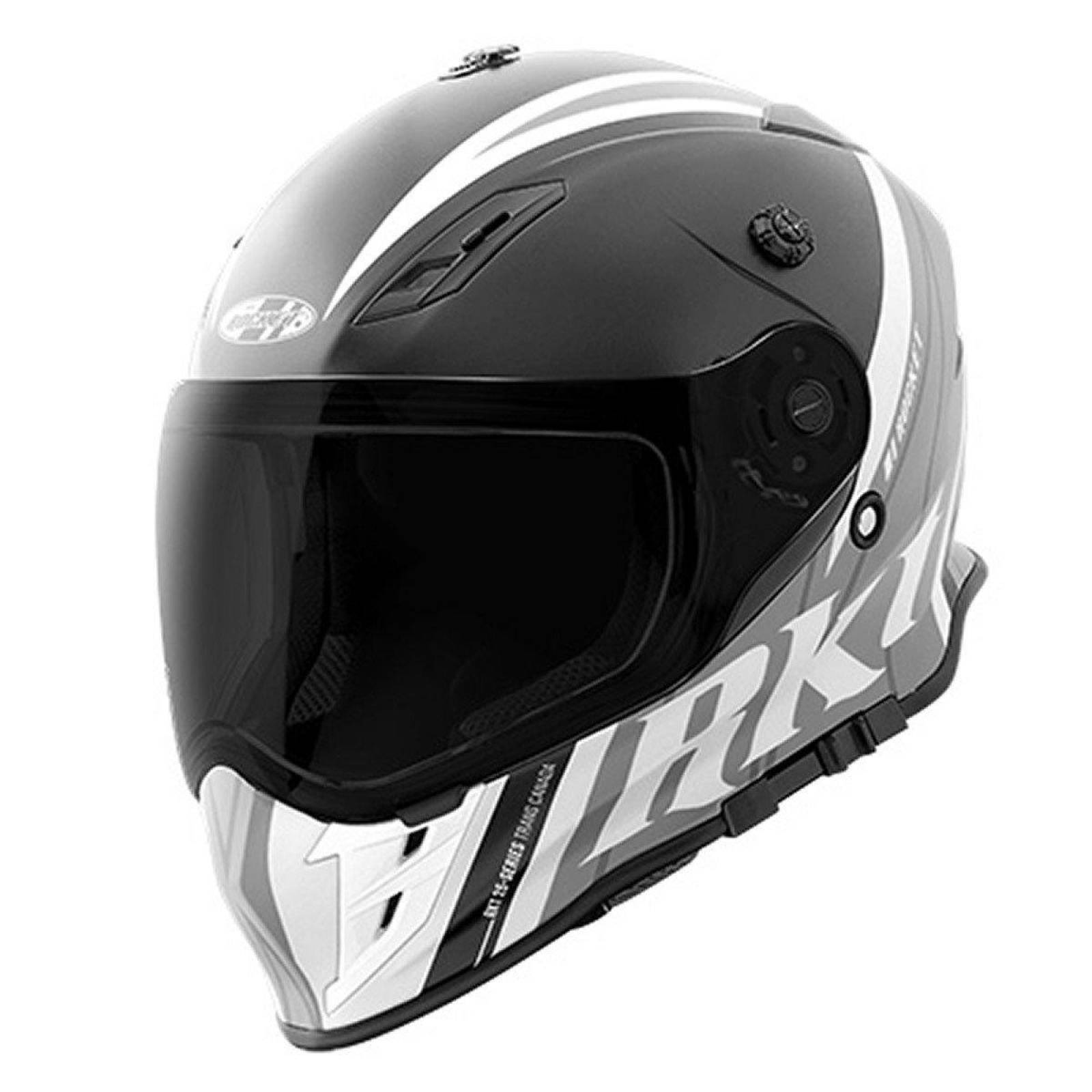 Casco Doble Propósito Joe Rocket RKT 25 Trans Canada Blanco / Gris / Negro Mate