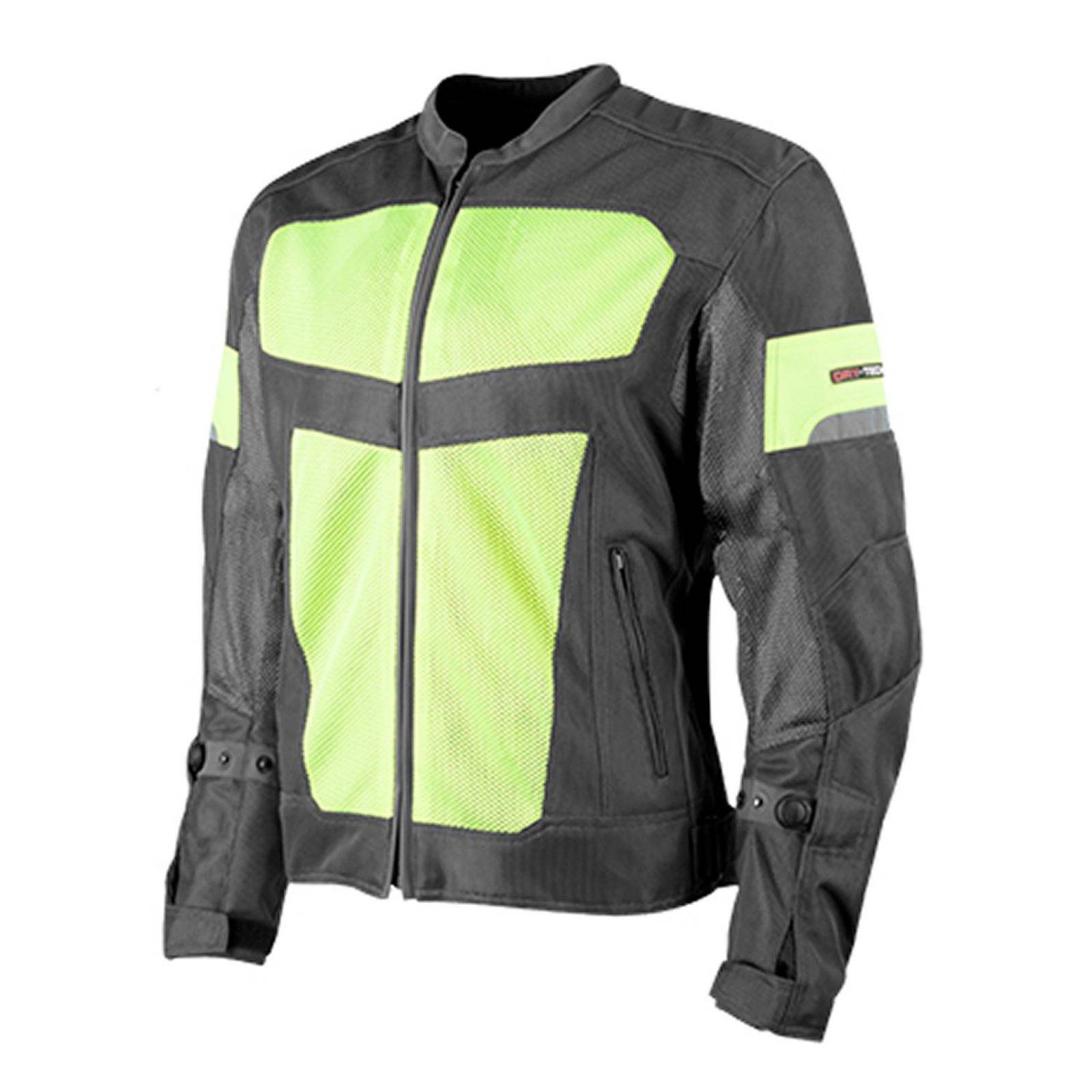 Chamarra Joe Rocket Moto Protecciones Phoenix 13.0 Mesh Neón