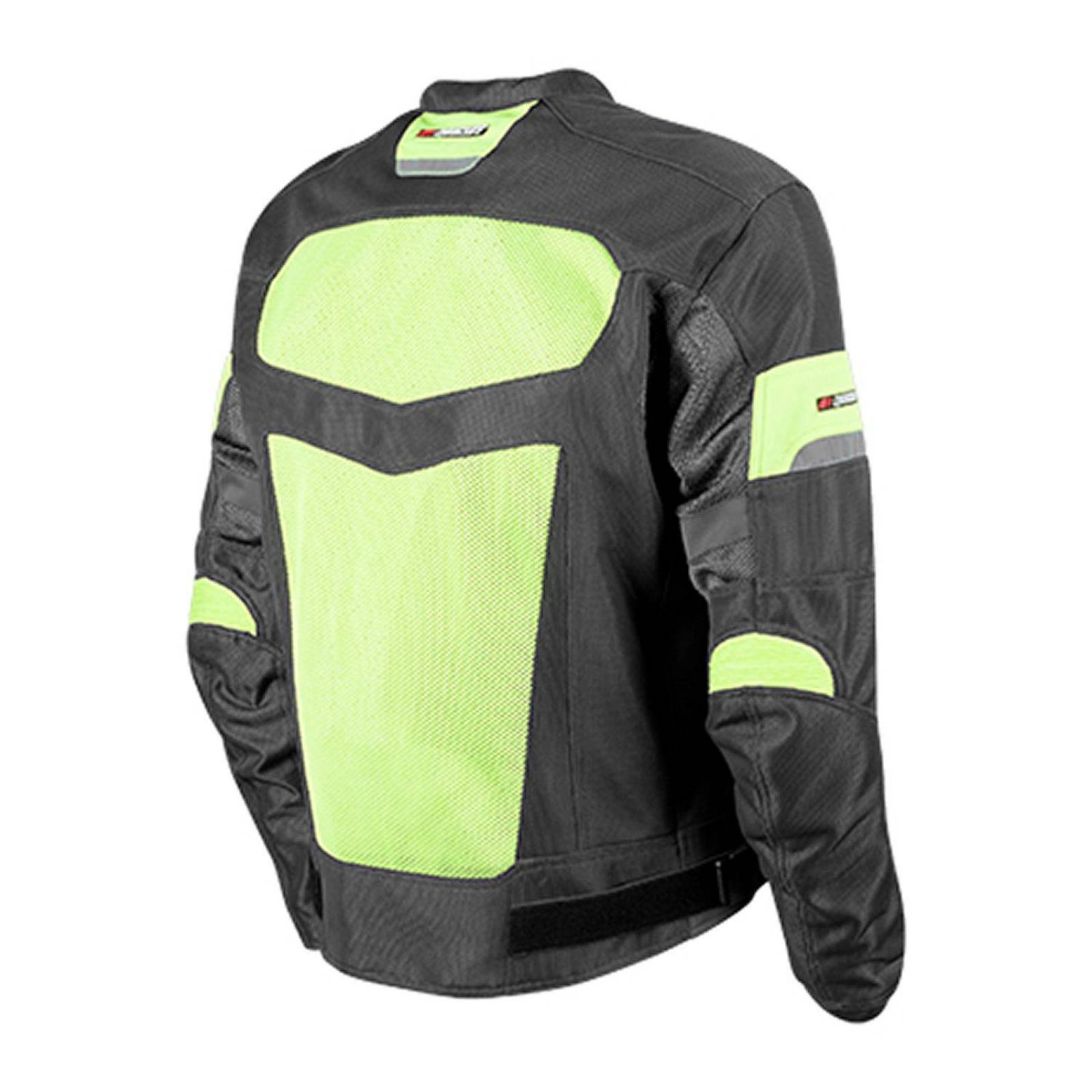 Chamarra Joe Rocket Moto Protecciones Phoenix 13.0 Mesh Neón