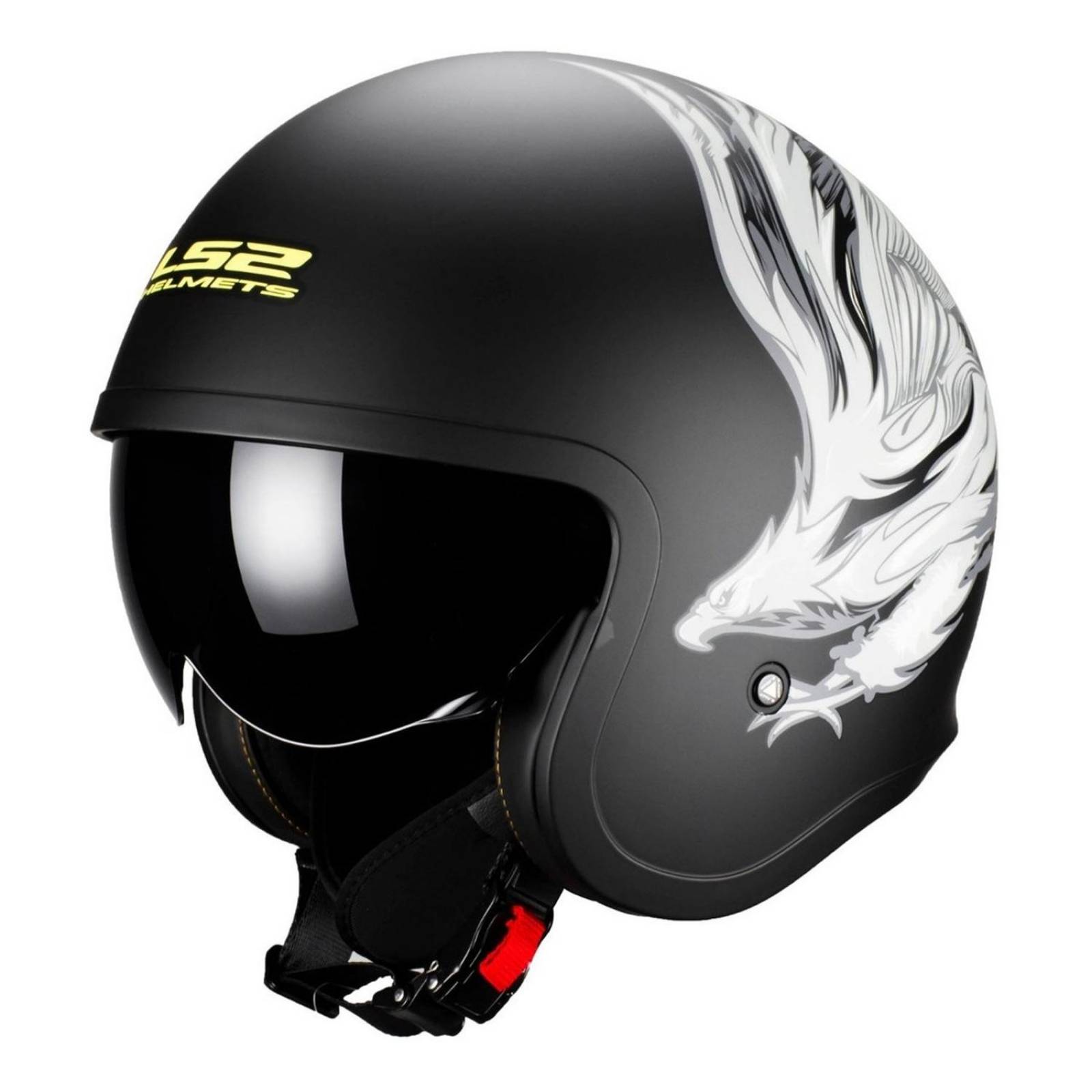 Casco Abierto 3/4 LS2 OF599 Spitfire Real MX Café Racer