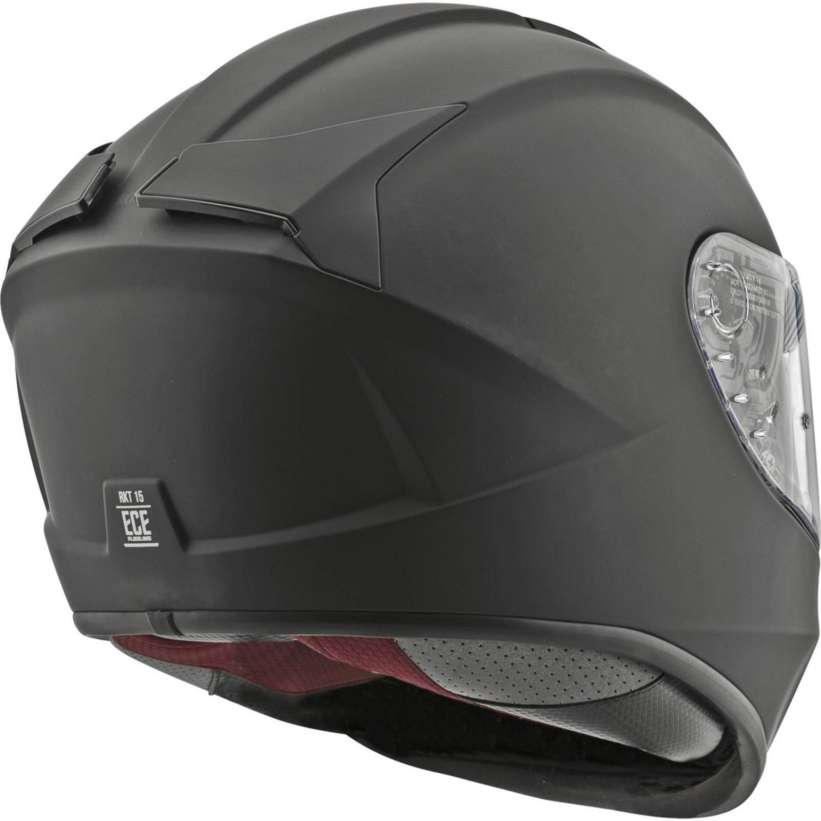 Casco Integral Joe Rocket RKT 15 Solid Matte Blk Negro Mate 