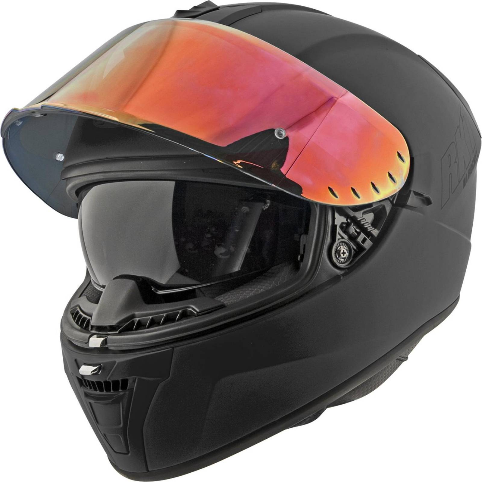 Casco Integral Joe Rocket Rkt 15 Ion Matte Black Iridium 