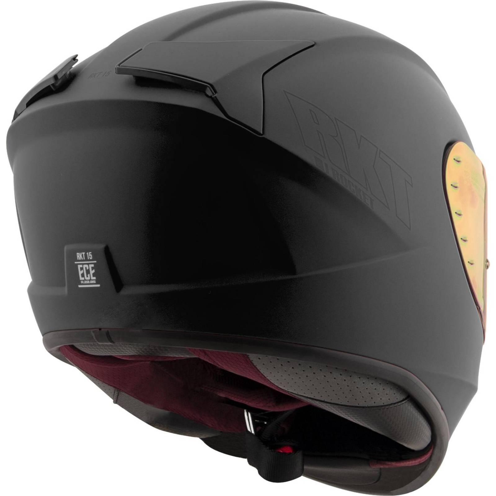 Casco Integral Joe Rocket Rkt 15 Ion Matte Black Iridium 