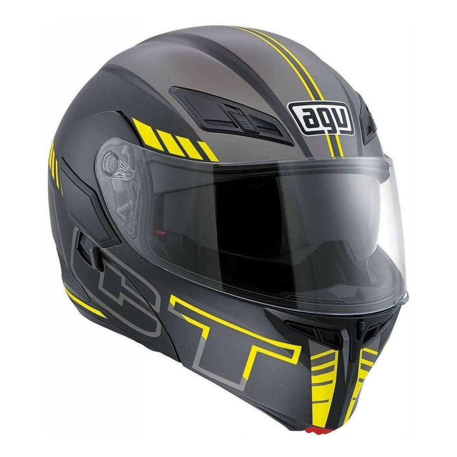 Casco Modular Abatible AGV Compact Multi Seattle Negro Mate 
