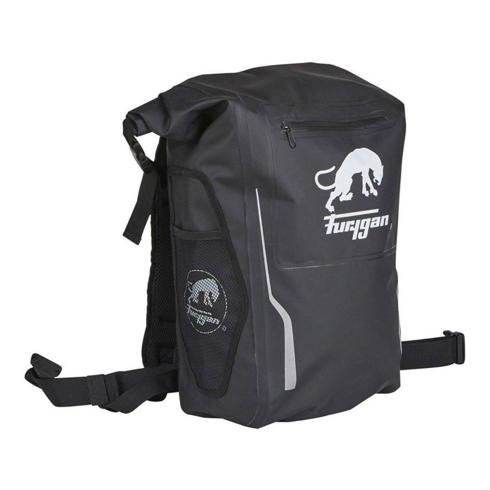Mochila Furygan Abyss Negro Bolsa Impermeable Ideal Par Moto 