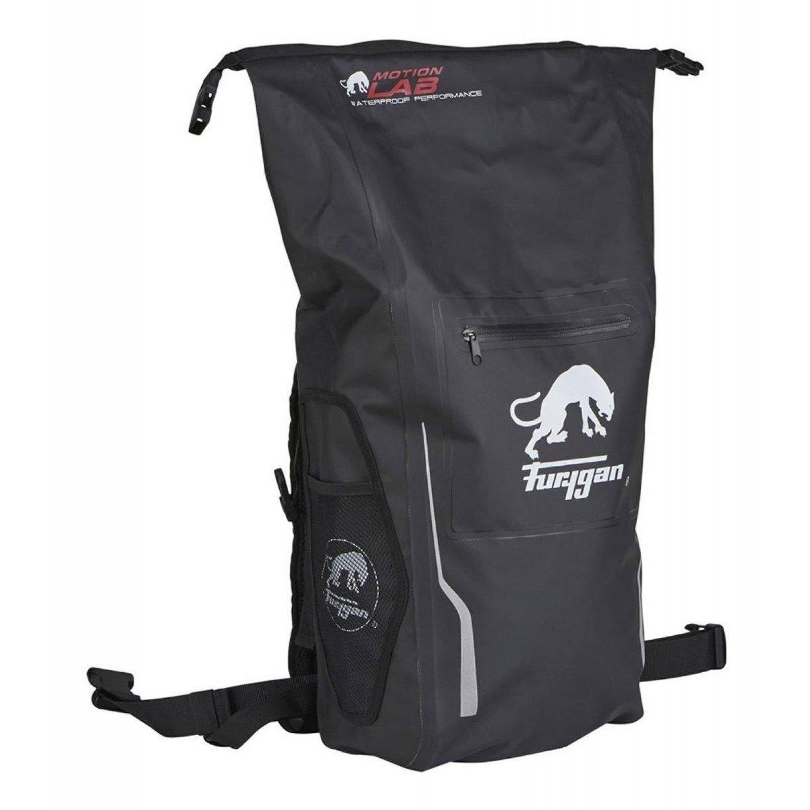 Mochila Furygan Abyss Negro Bolsa Impermeable Ideal Par Moto 