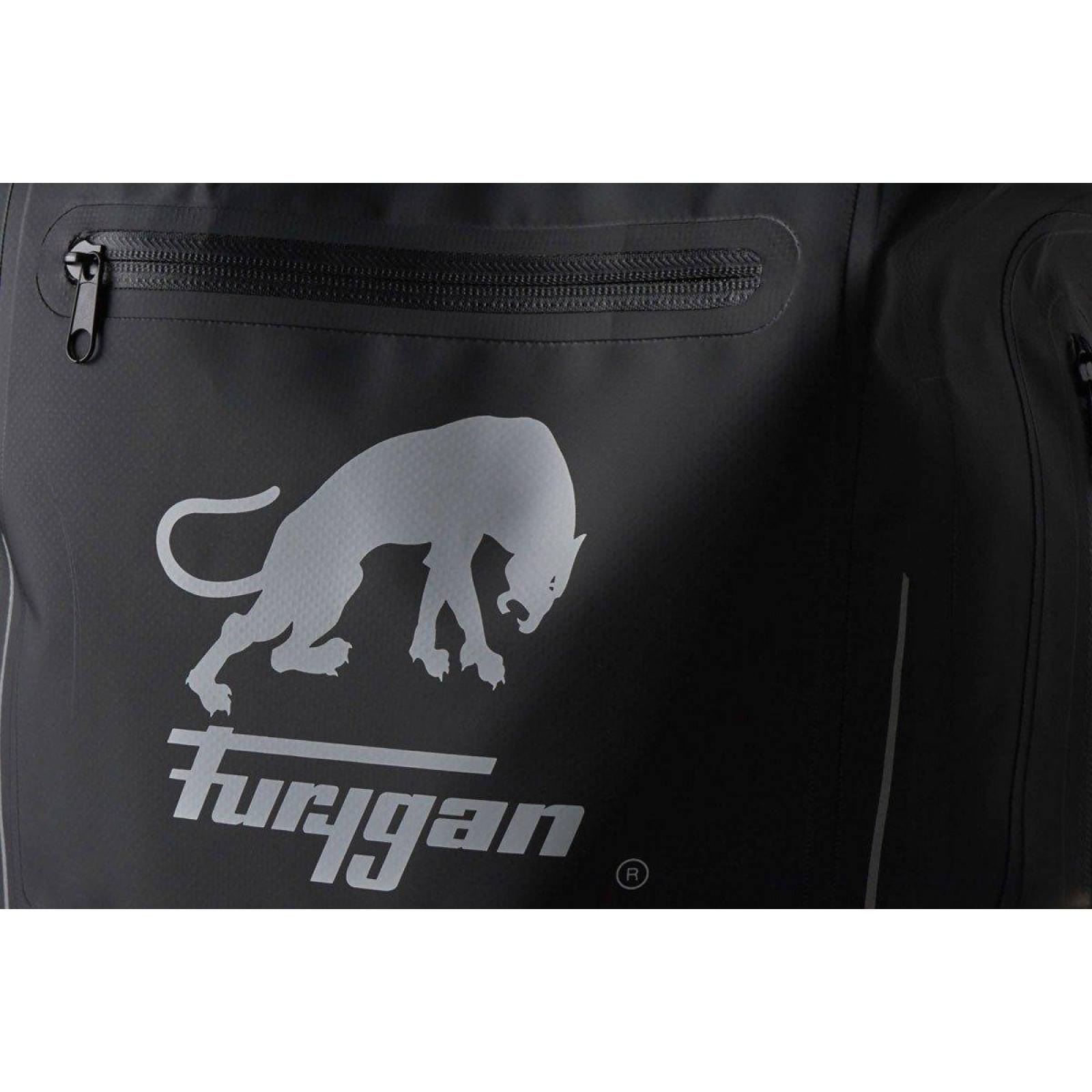 Mochila Furygan Abyss Negro Bolsa Impermeable Ideal Par Moto 