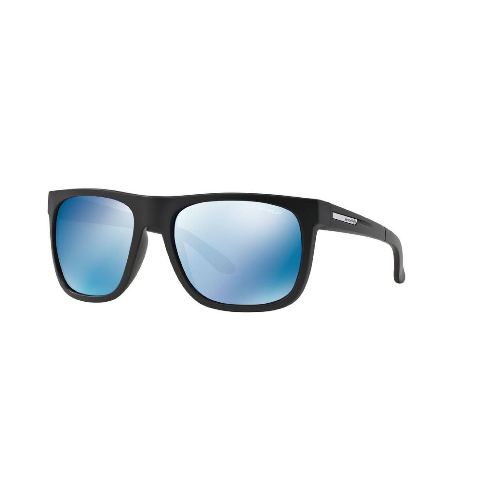 Lentes Arnette Fire Drill Matte Black / Blue Mirror AN4143 01/55 59 