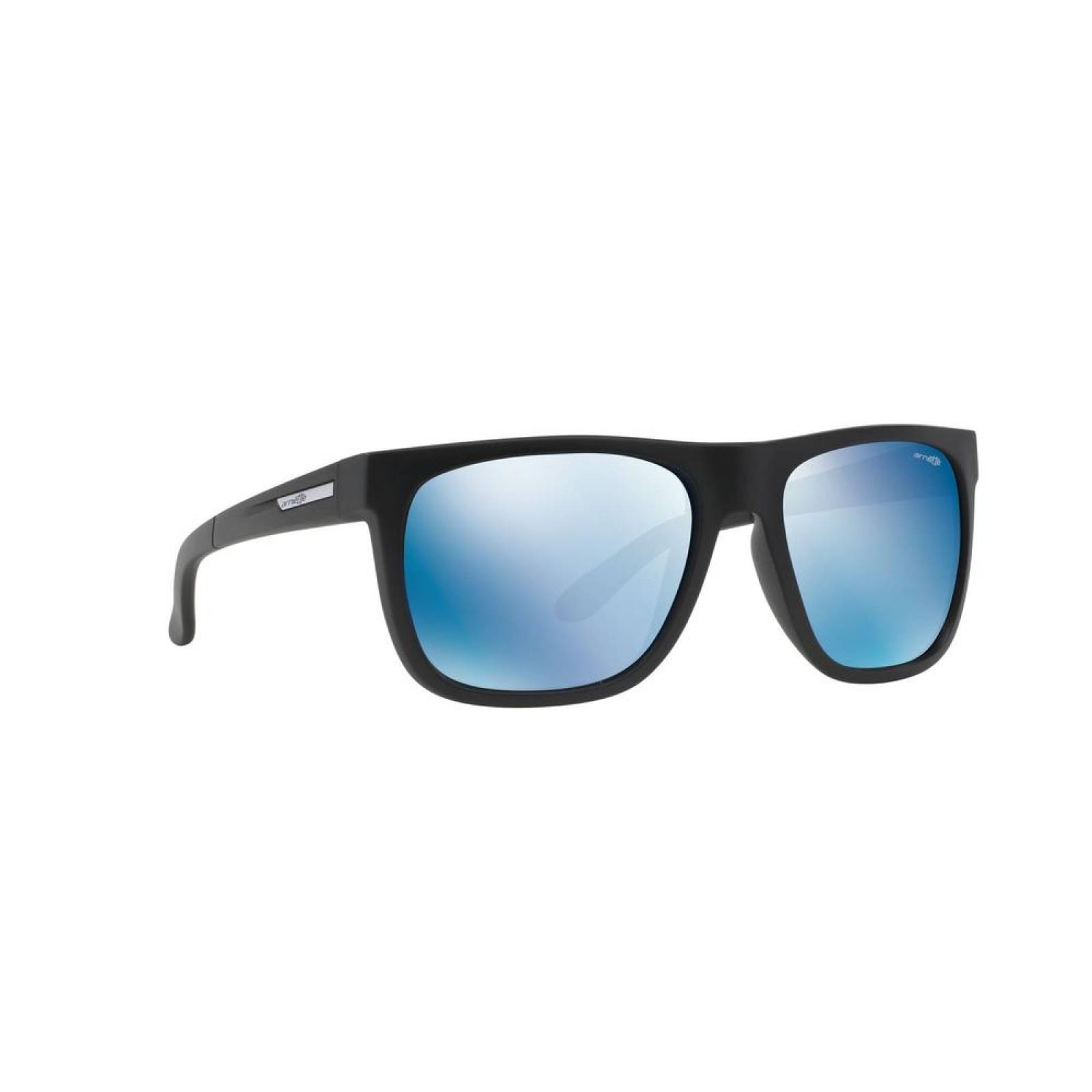 Lentes Arnette Fire Drill Matte Black / Blue Mirror AN4143 01/55 59 
