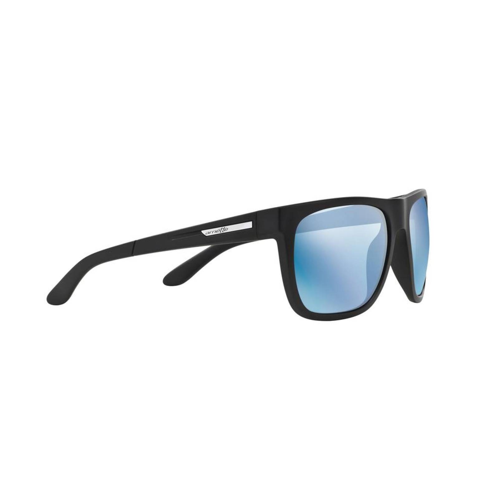 Lentes Arnette Fire Drill Matte Black / Blue Mirror AN4143 01/55 59 