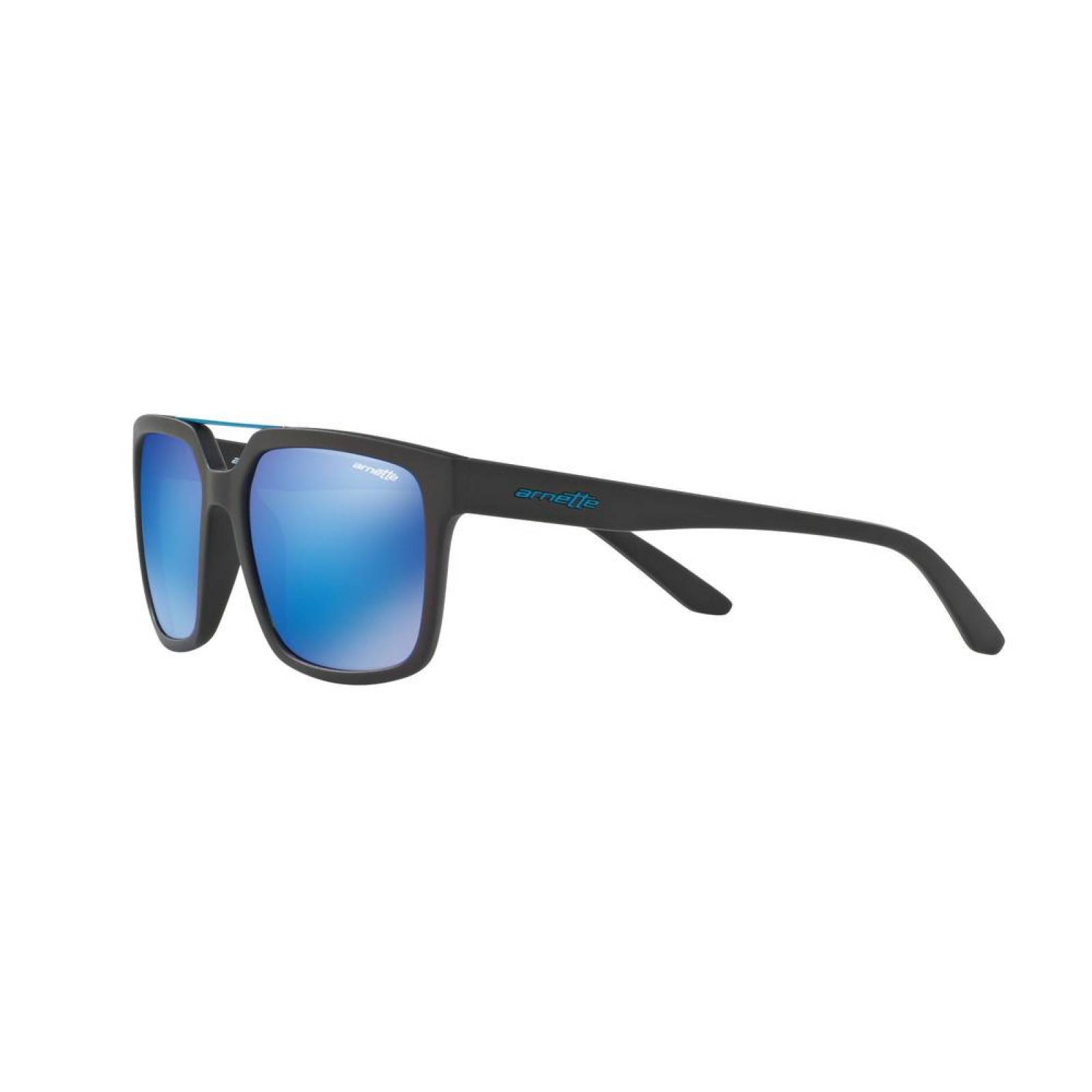 Lentes Arnette Petrolhead Matte Black / Blue Mirror AN4231 01/25 57