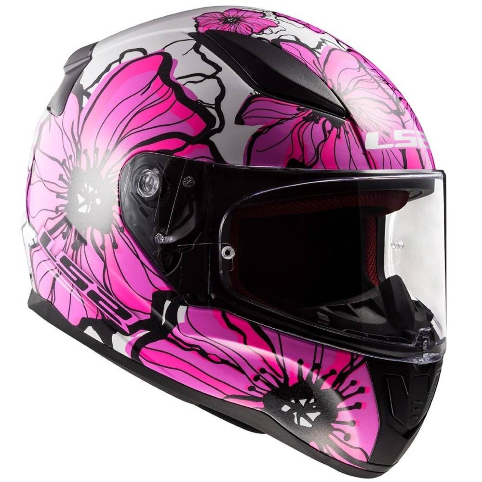 Casco Integral Niñas ComSports Pink C5