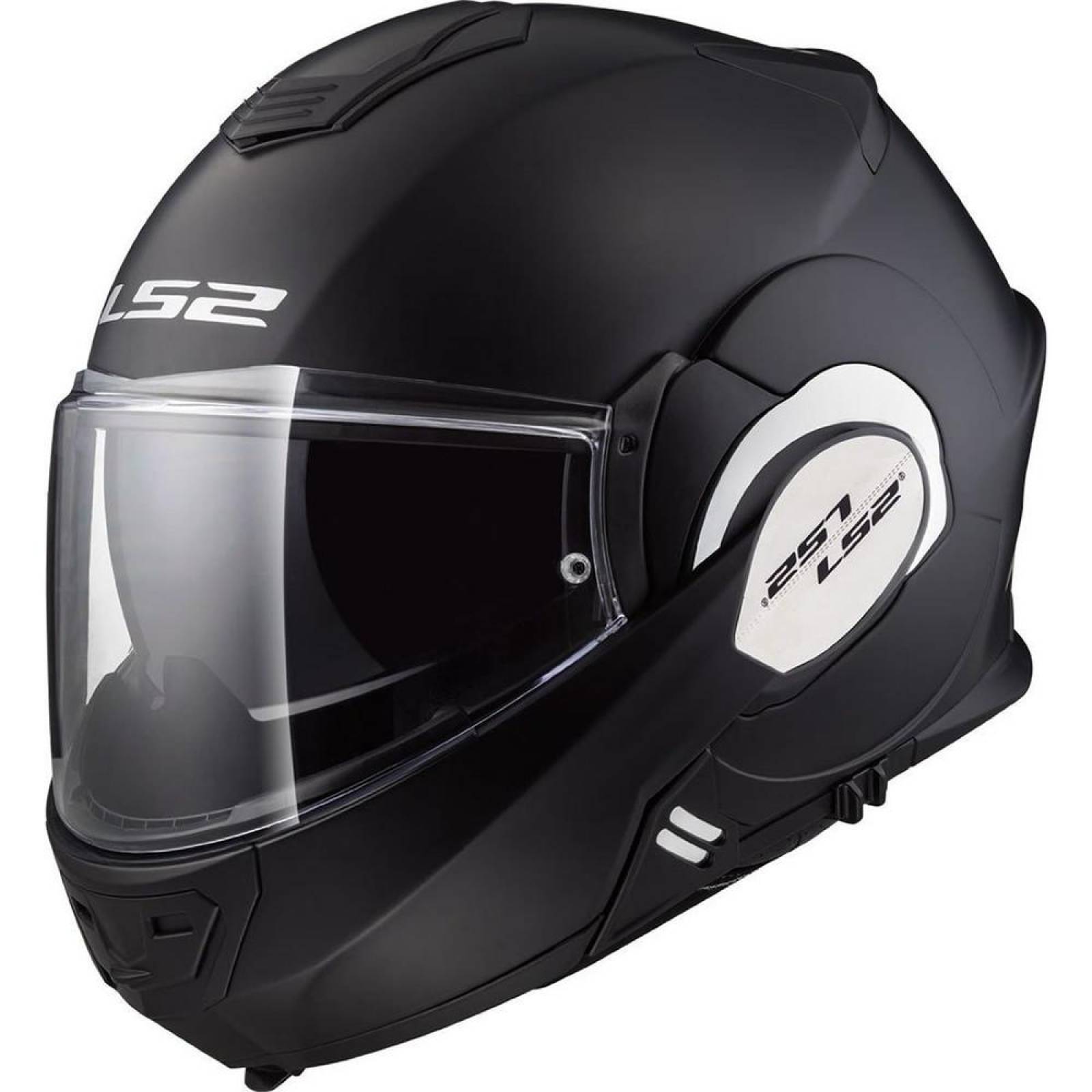 Casco Abatible Modular LS2 FF399 Valiant 180 Negro Mate 