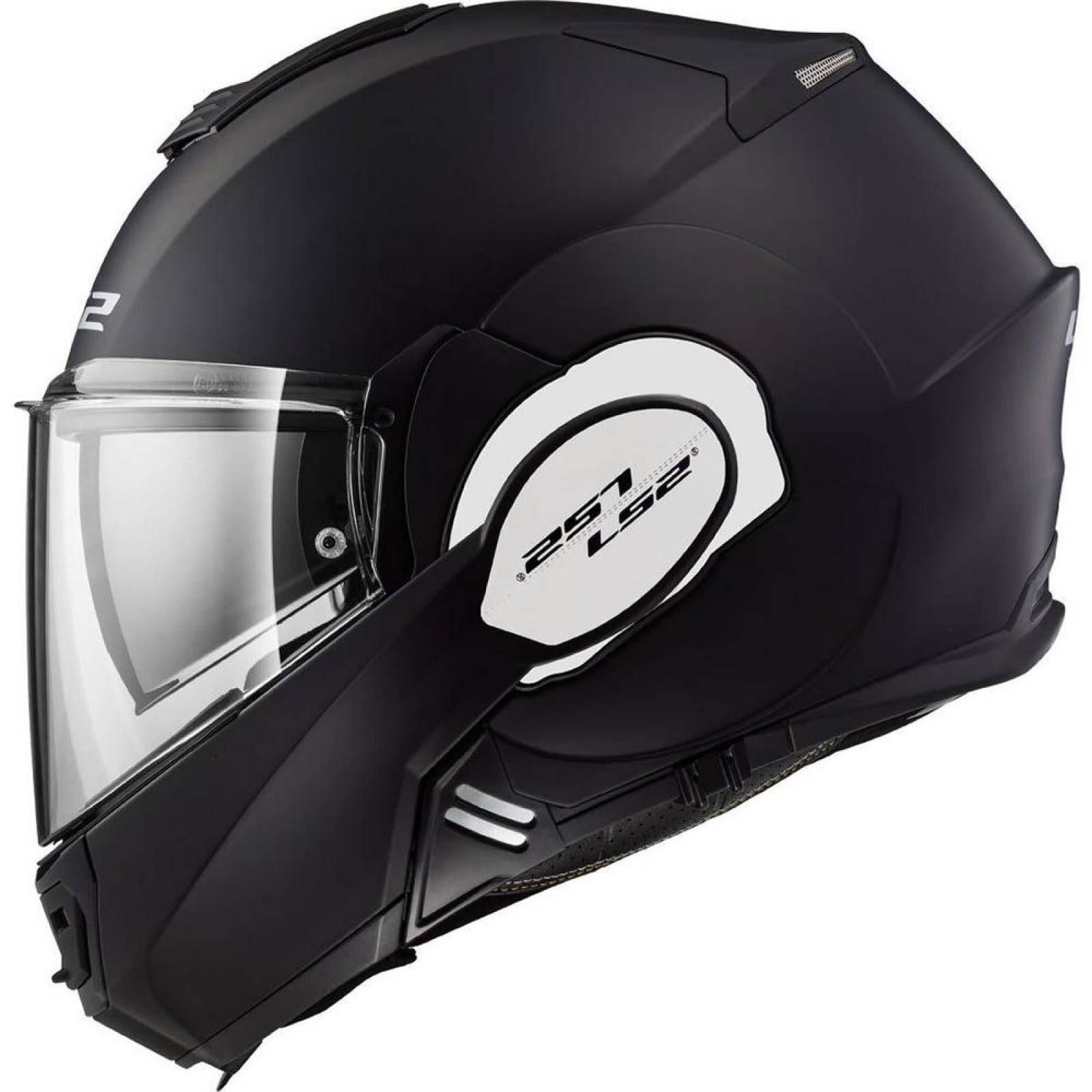 Casco Abatible Modular LS2 FF399 Valiant 180 Negro Mate 