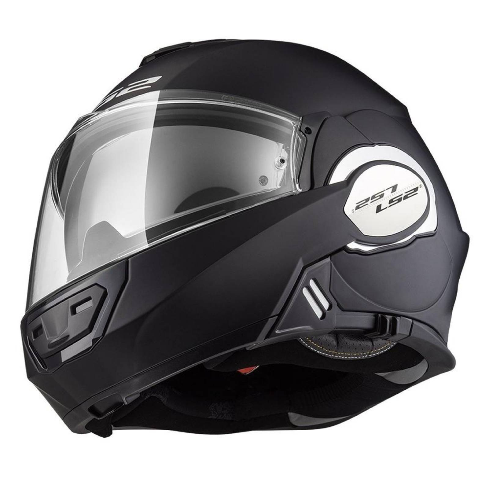 Casco Abatible Modular LS2 FF399 Valiant 180 Negro Mate 