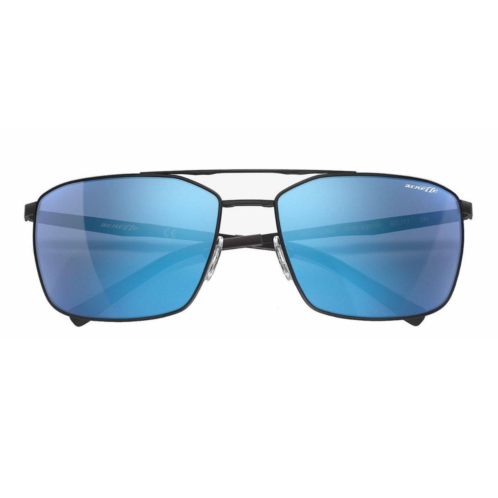 Arnette Maboneng Black Rubber / Mirror Blue AN3080 696/55 