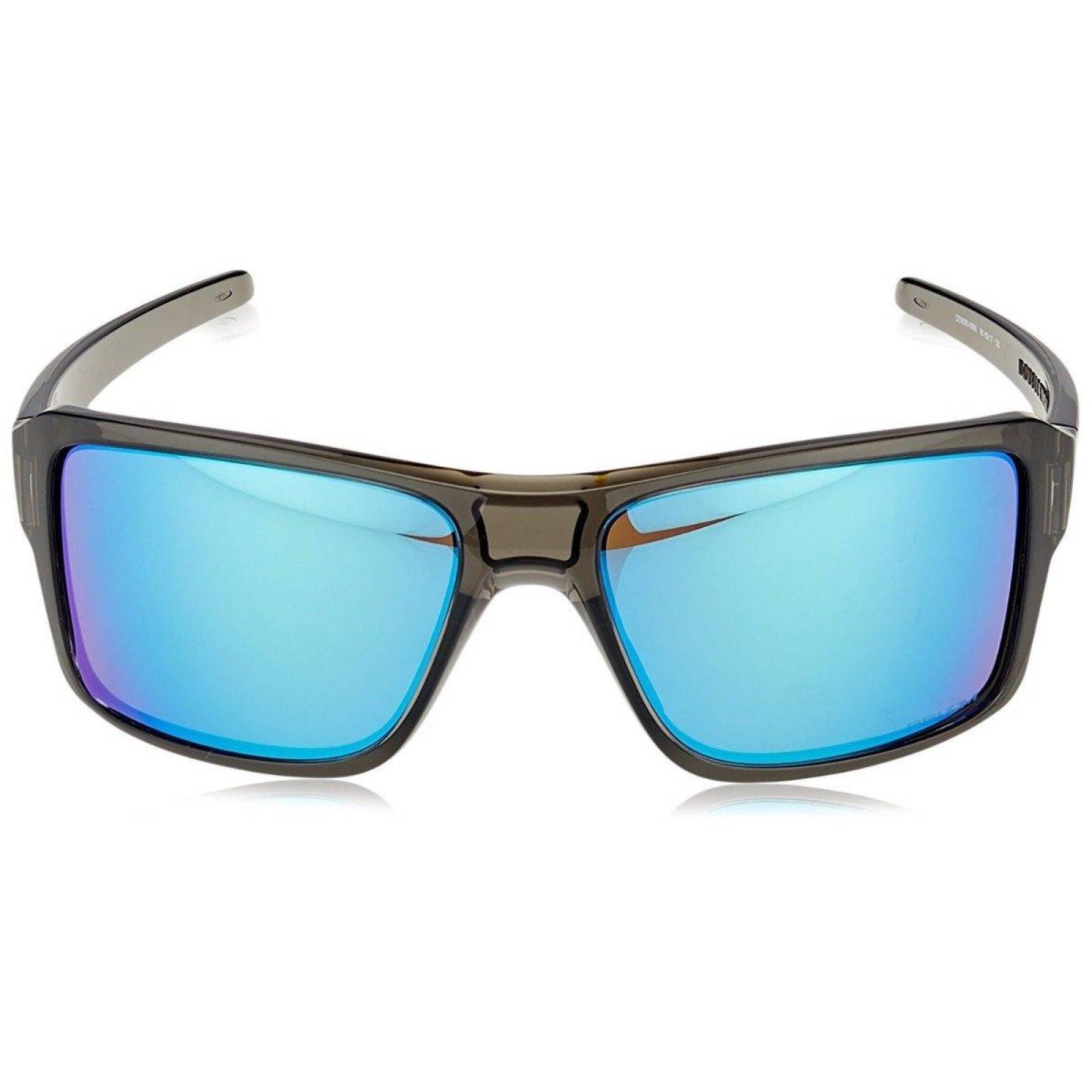 Oakley Double Edge Grey Smoke - Prizm Sapphire Polarized OO9380-06 