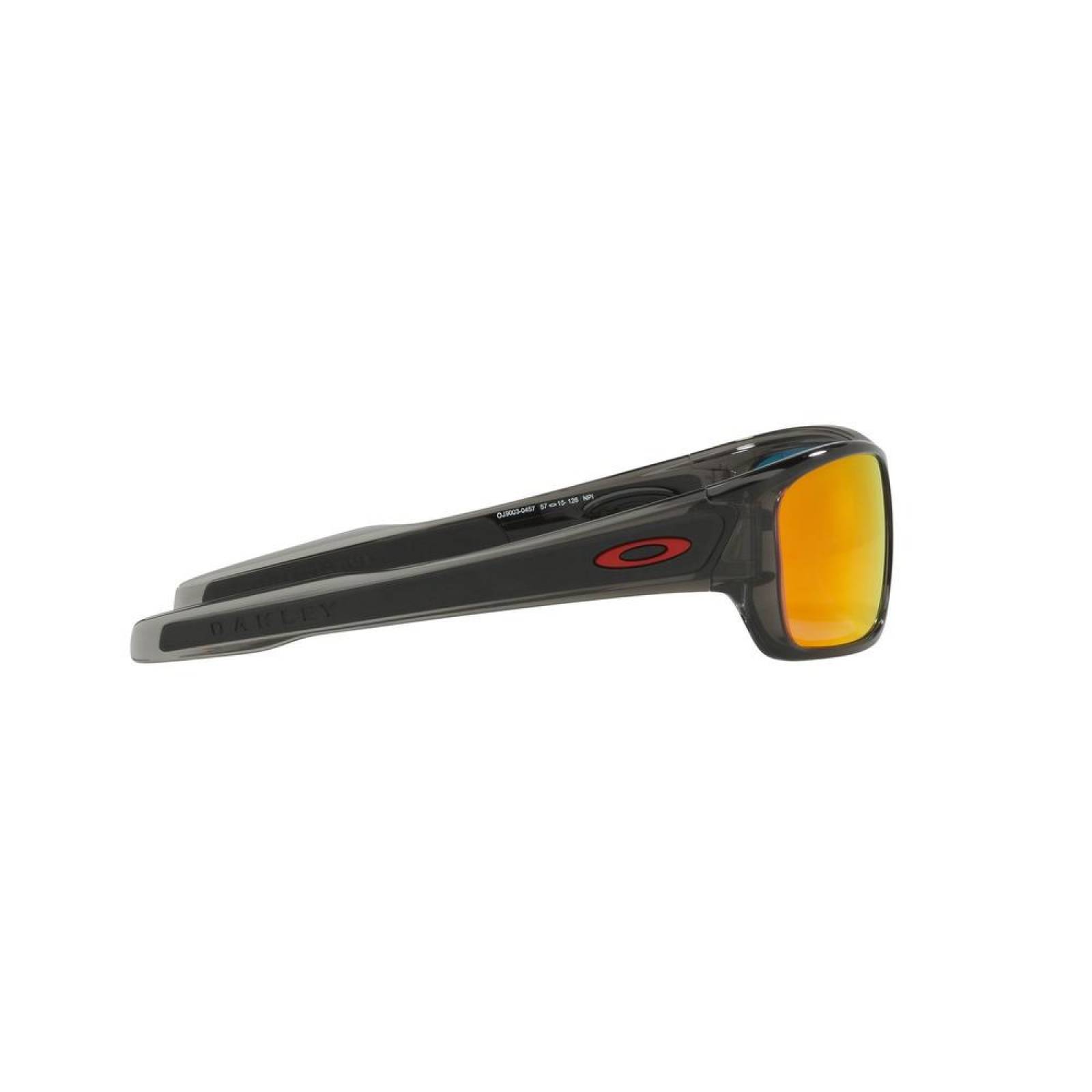 Lentes Oakley Turbine XS Gray Smoke / Ruby Iridium OJ9003-04 