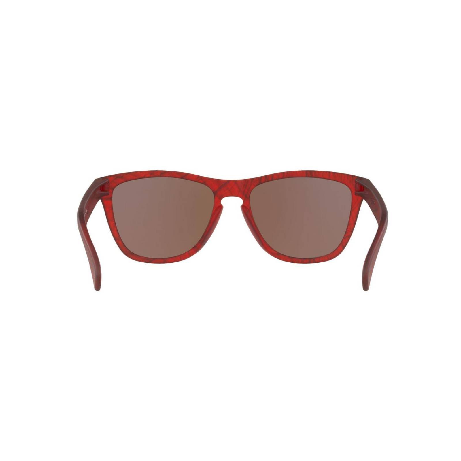 Lentes Oakley Frogskins Matte Red Woodgrain / Sapphire Iridium Driftwood OO9013-B7