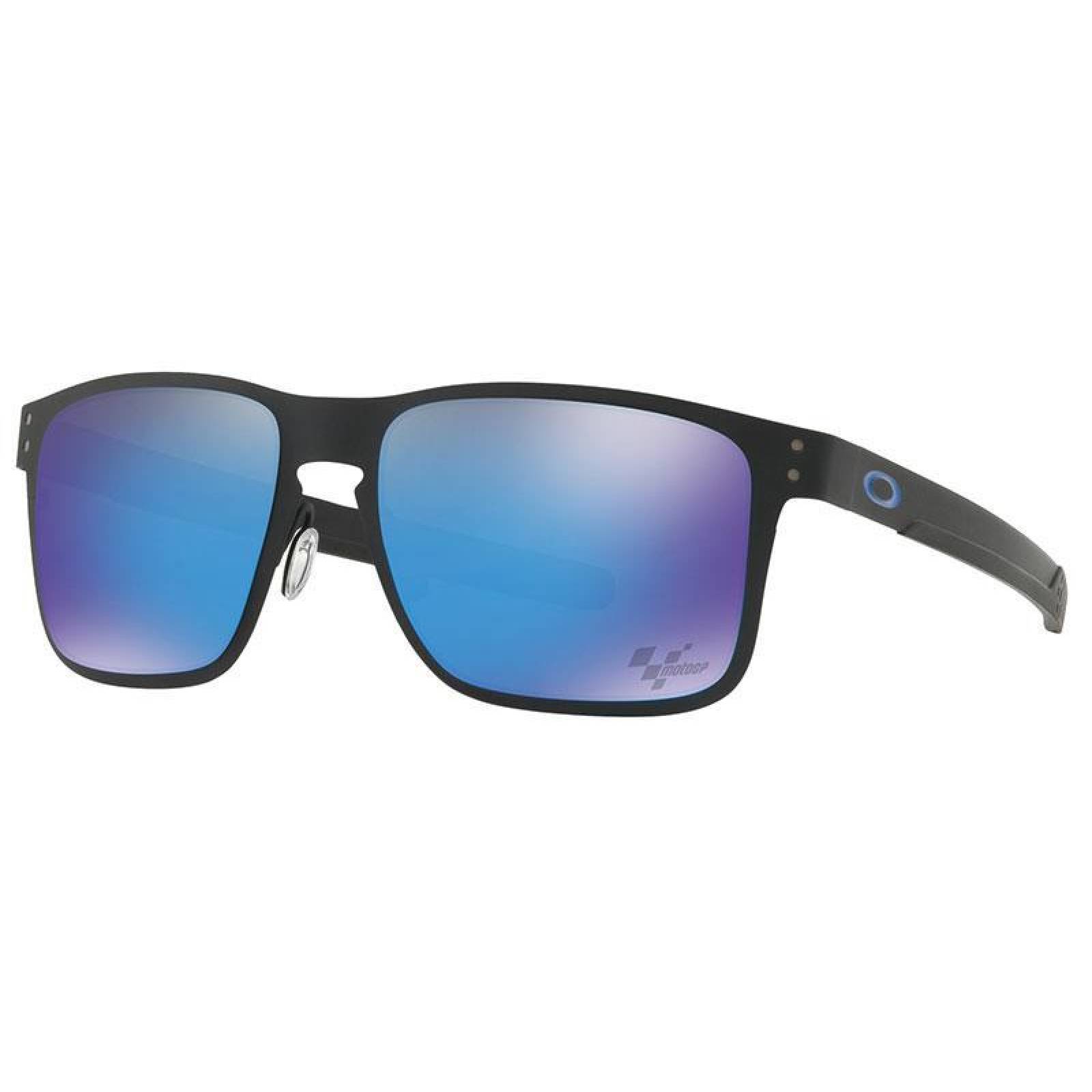 Oakley Holbrook Metal - Matte Black / Prizm Sapphire Moto GP OO4123-10 