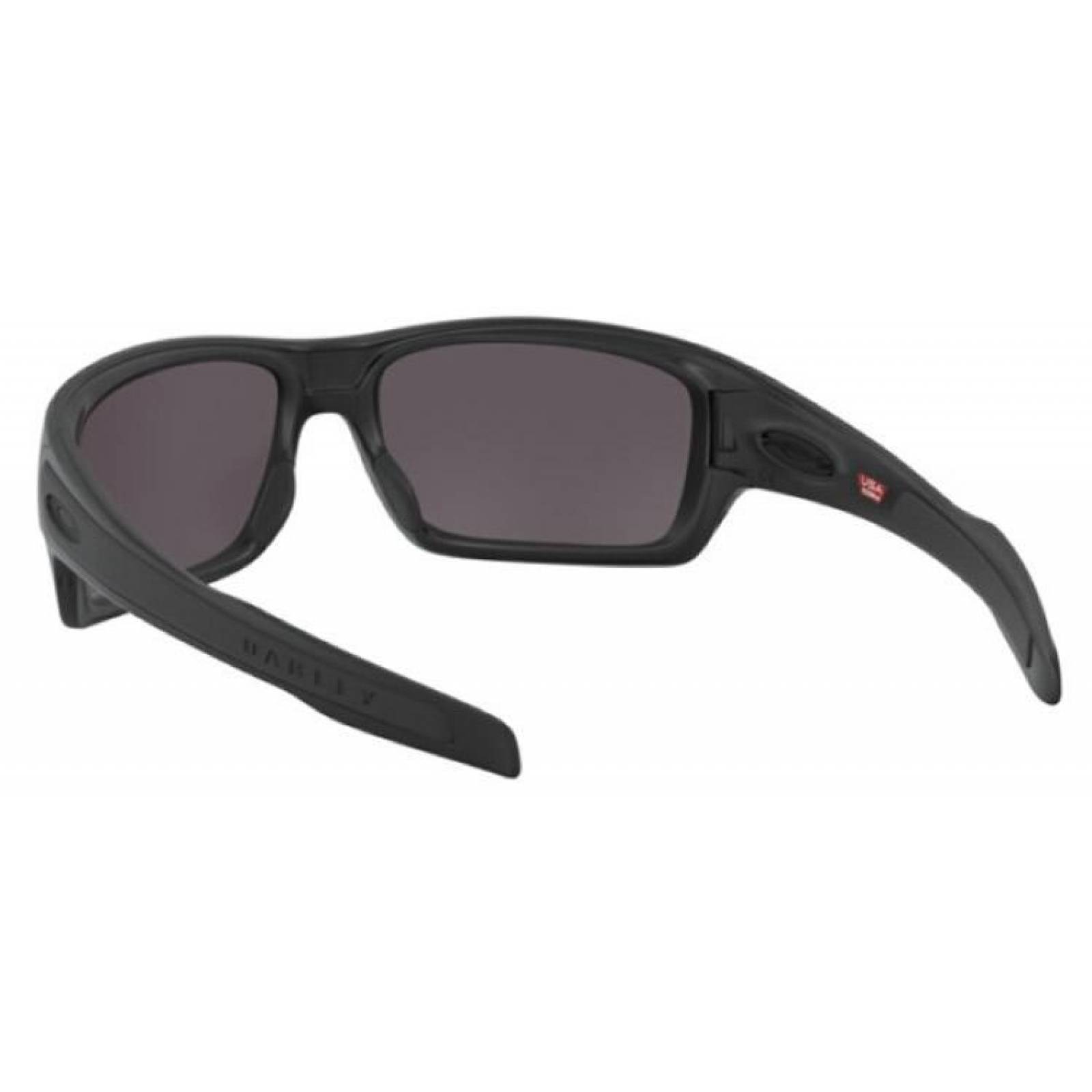 Oakley Turbine Matte Black / Prizm Grey Polarized OO9263-62 