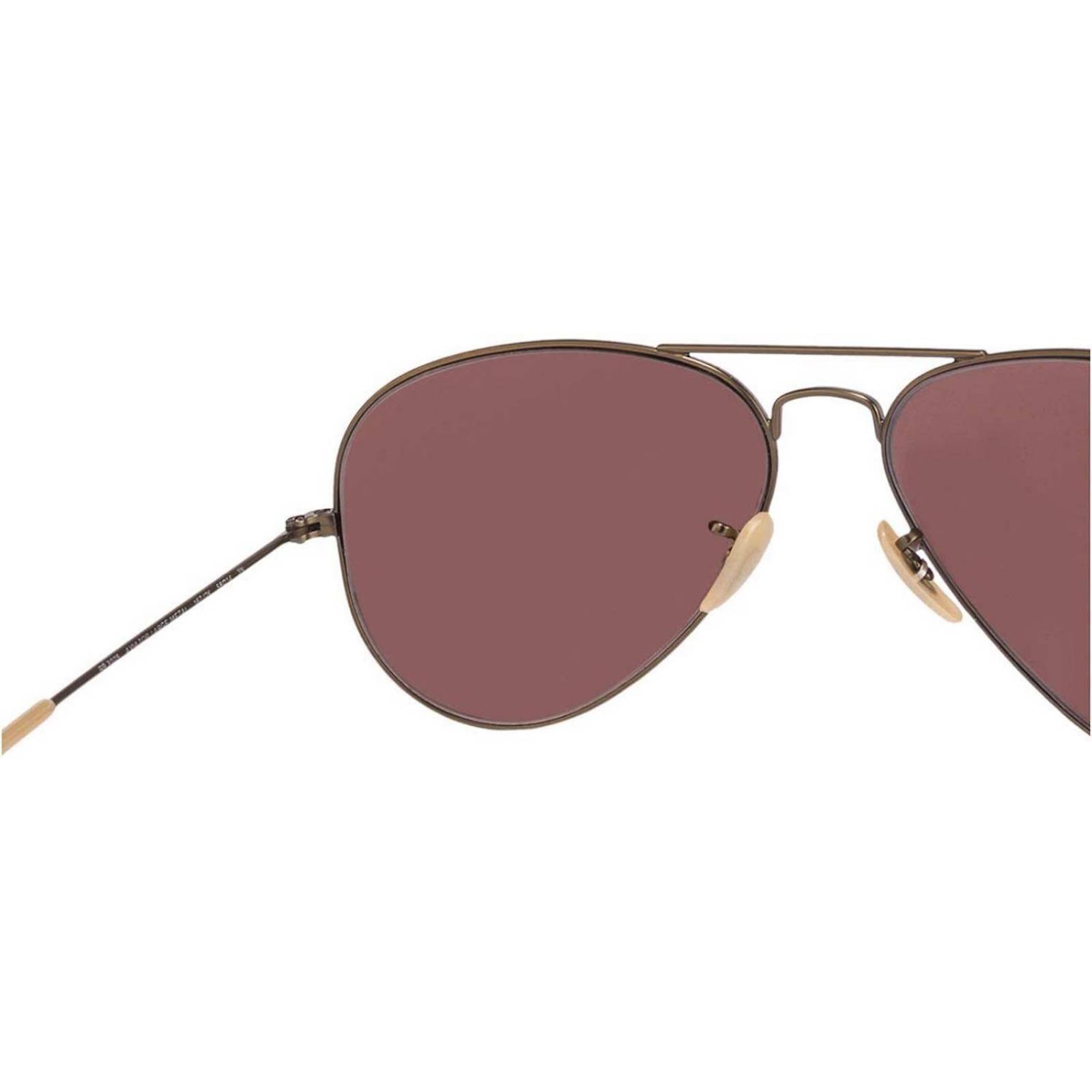 Ray Ban Aviator 3025 167/2K Brushed Bronze/ Red Mirror Flash 