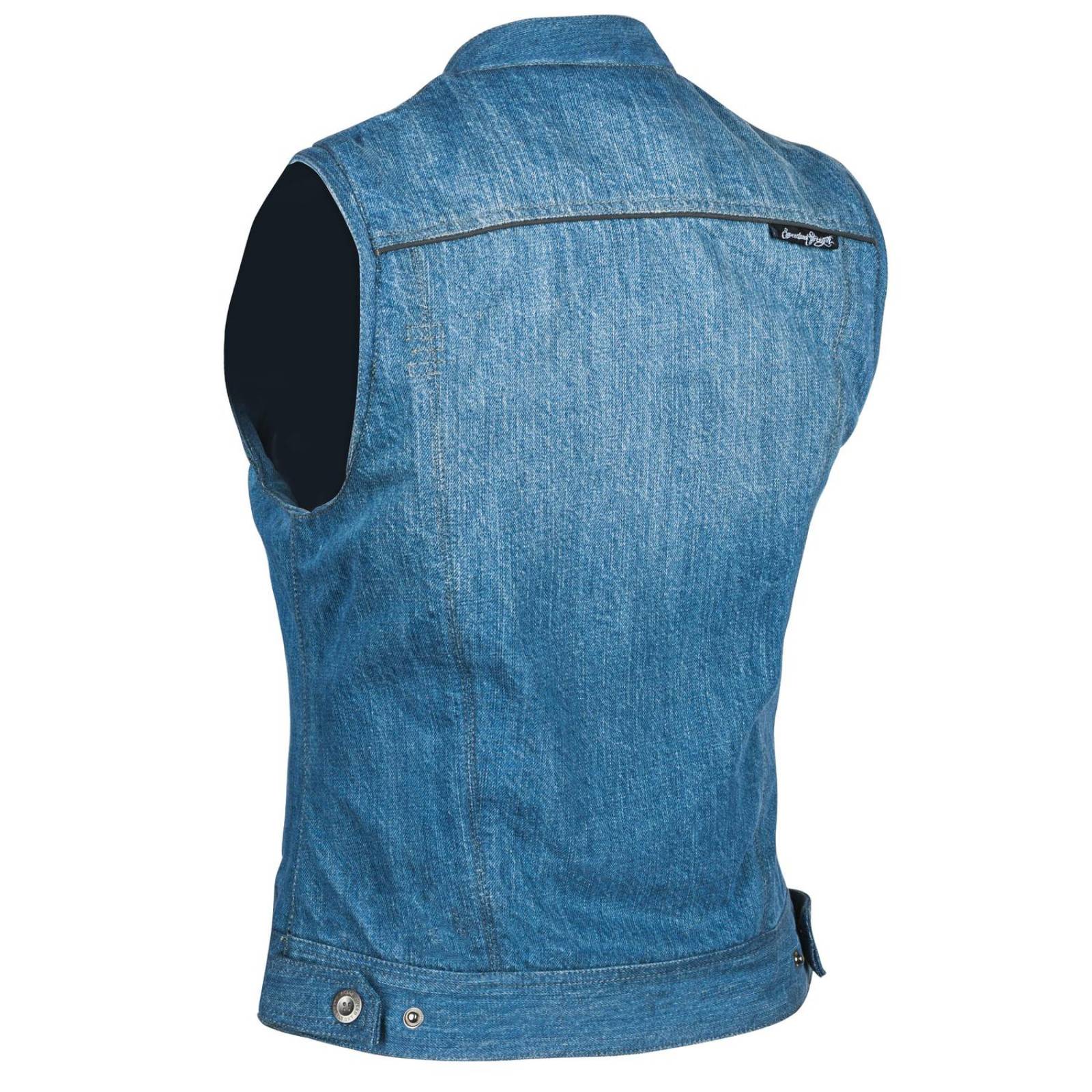 Chaleco Speed & Strength Glory Daze Mezclilla Moto Mujer 