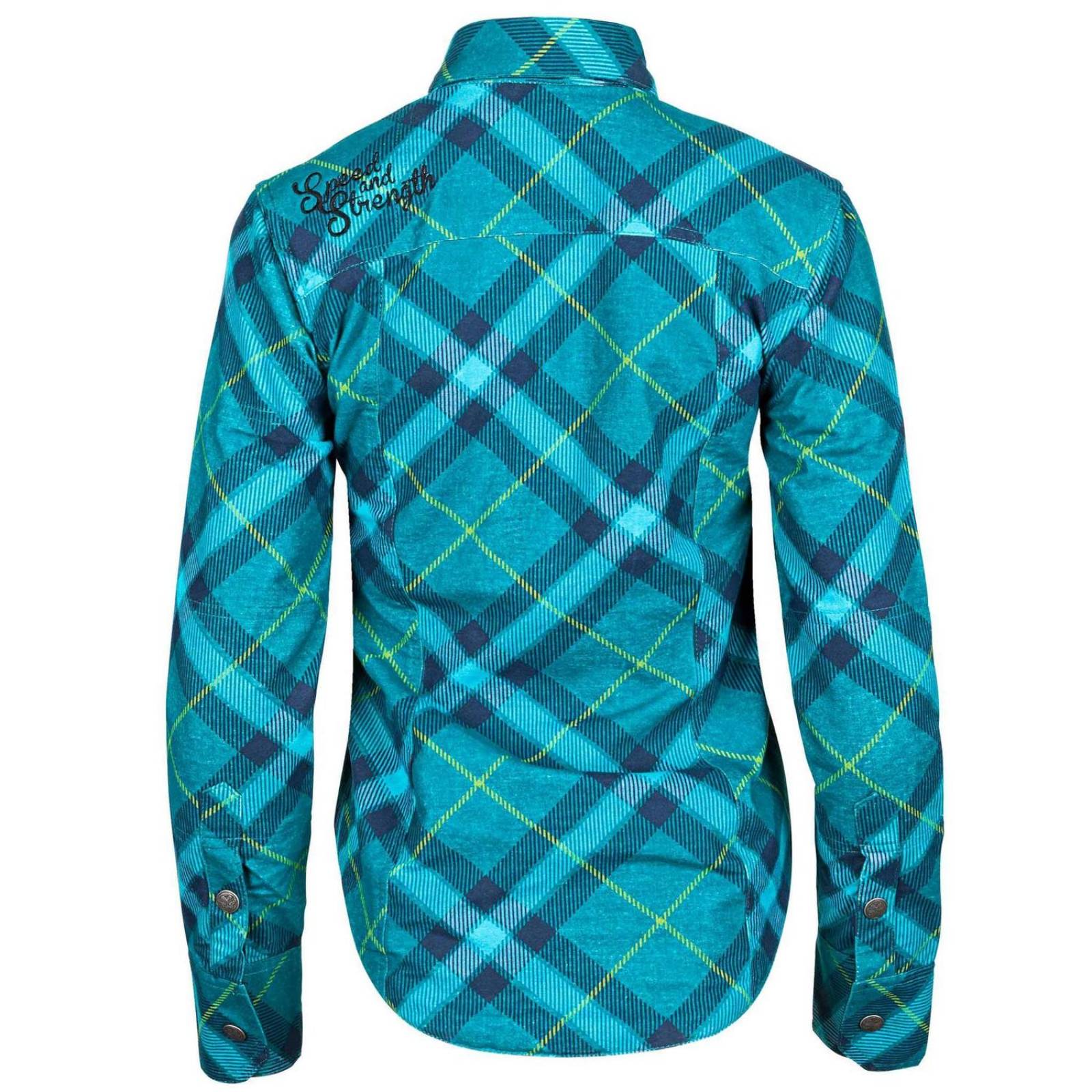 Camisa Speed & Strength Cross My Heart Mujer Algodón / Kevlar Teal 