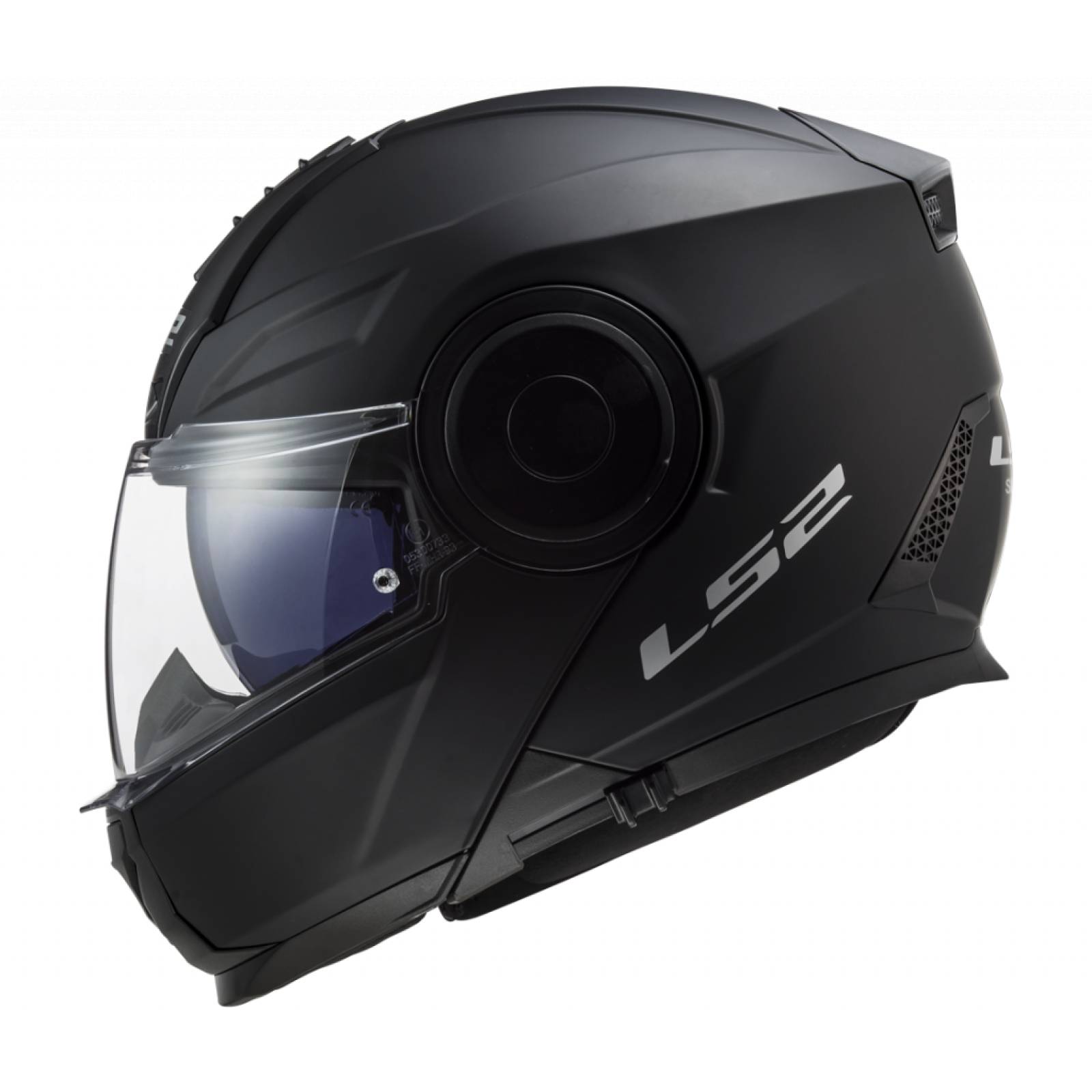 Casco Abatible Modular LS2 FF902 Scope Solid - Negro Mate