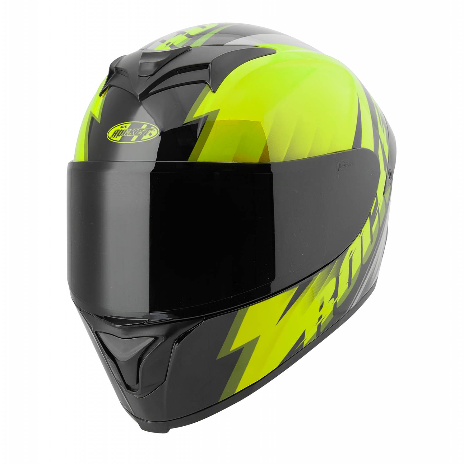 Casco Integral Joe Rocket RKT 100 Atomic 3.0 HiViz / Black 