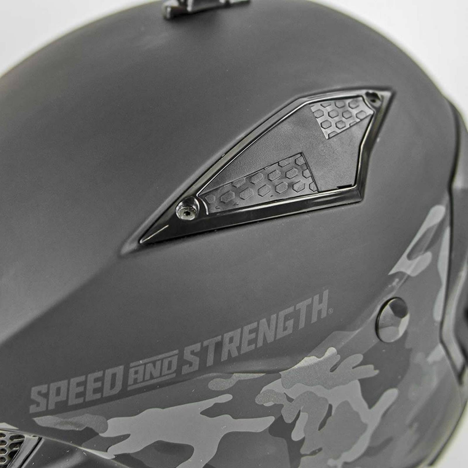 Casco Speed & Strength SS2400 CTA 3 N 1 Abierto 3/4 Integral 