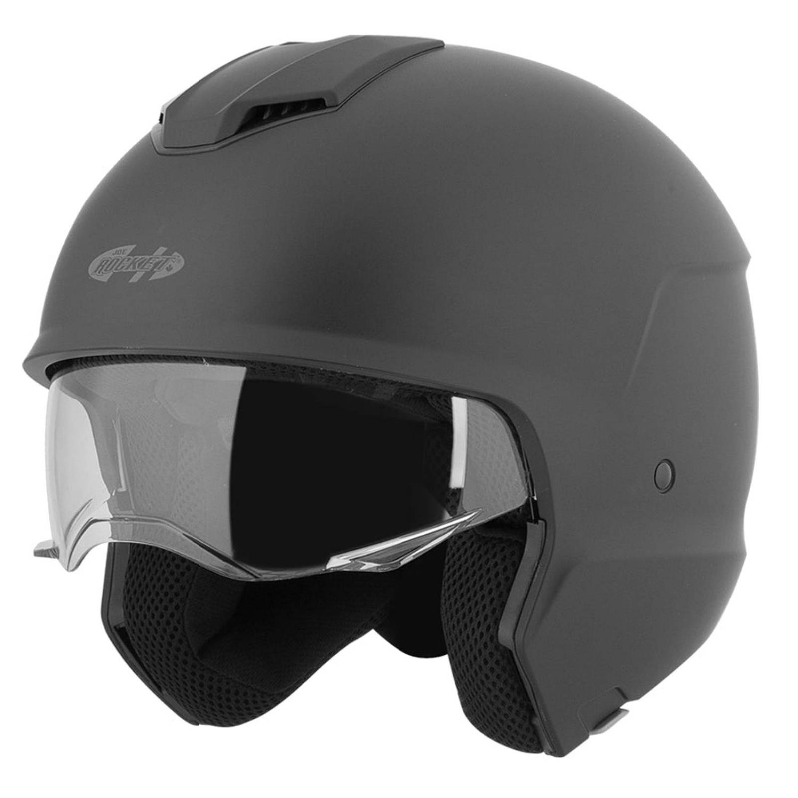 Casco Integral / Abierto Joe Rocket RKT 250 Solid Negro Mate 