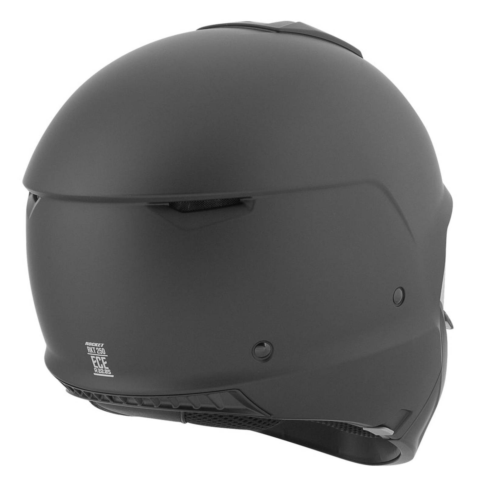 Casco Integral / Abierto Joe Rocket RKT 250 Solid Negro Mate 