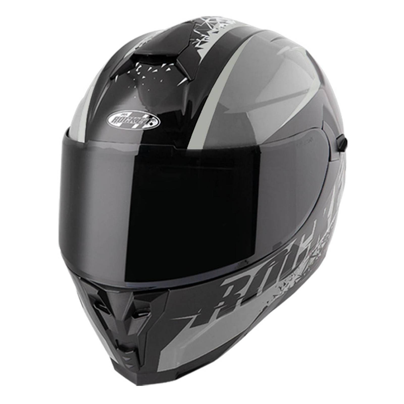 Casco Integral Joe Rocket RKT 200 Blaster Gris / Negro 