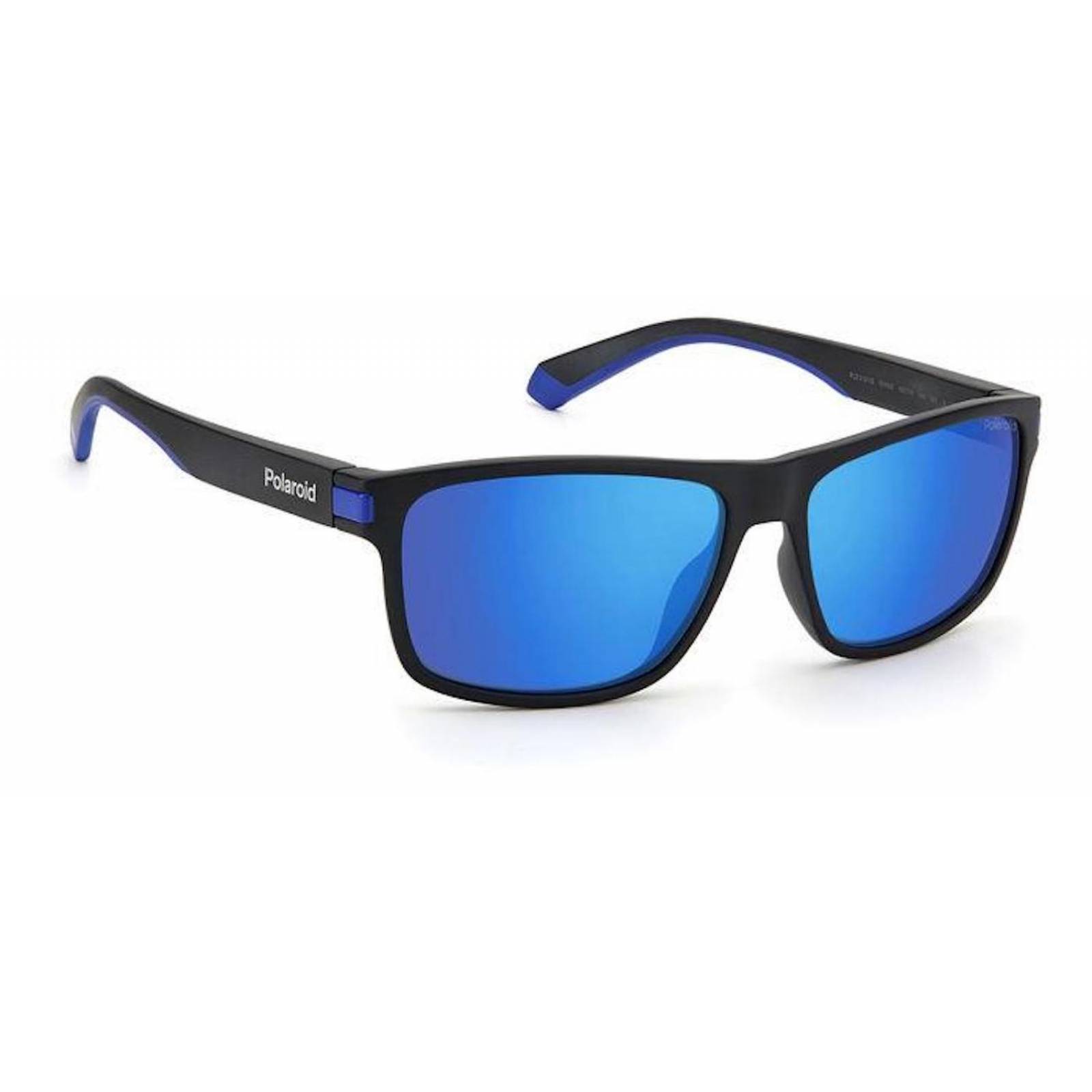 Polaroid PLD 2121/S 0VK Negro Mate / Azul Polarizado 