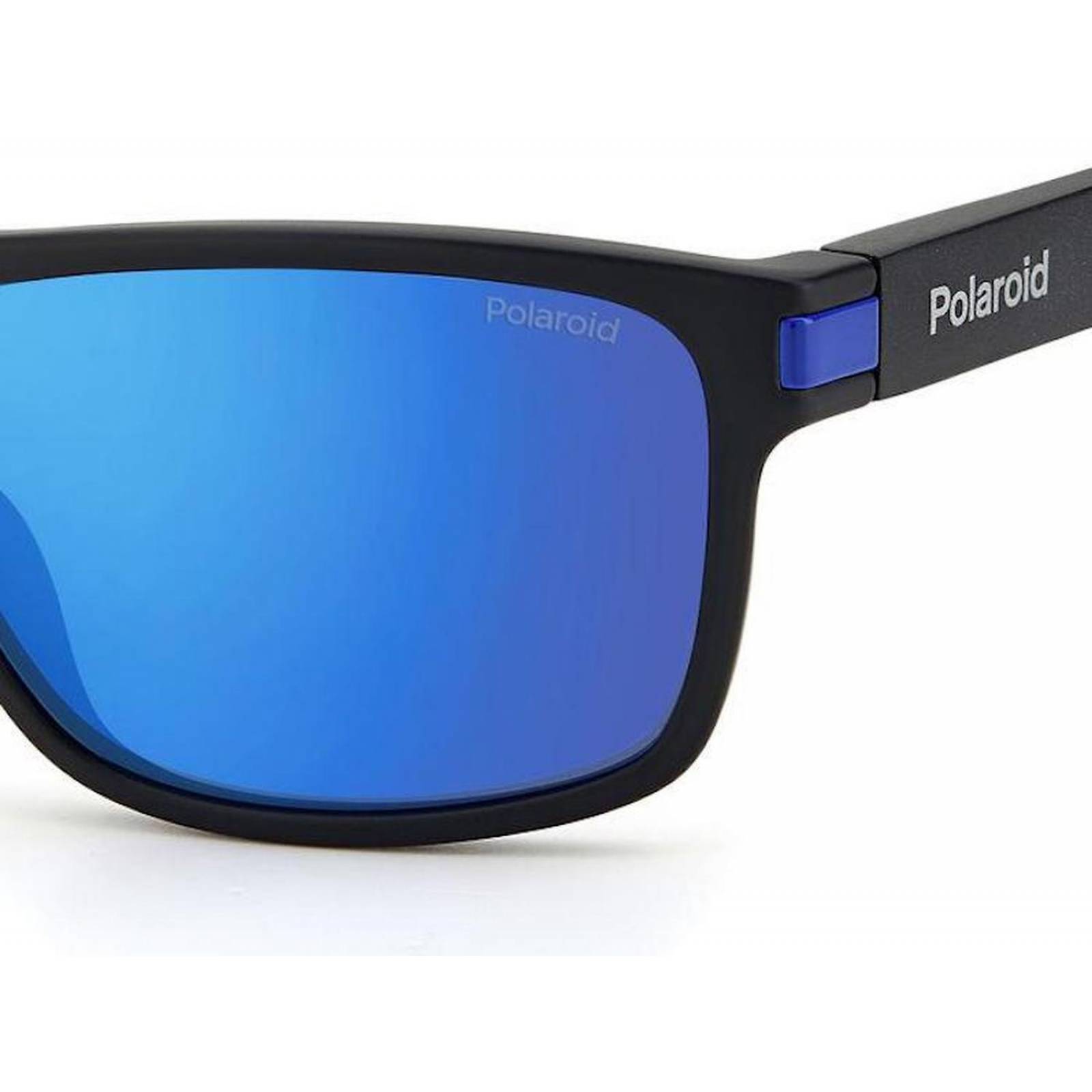 Polaroid PLD 2121/S 0VK Negro Mate / Azul Polarizado 