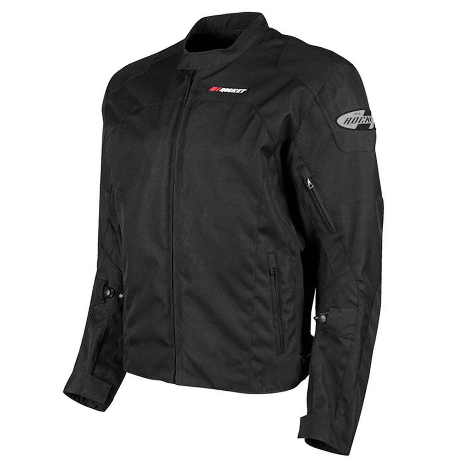 Chamarra Joe Rocket Atomic 1.0 Negro Protecciones Vault C.E. 