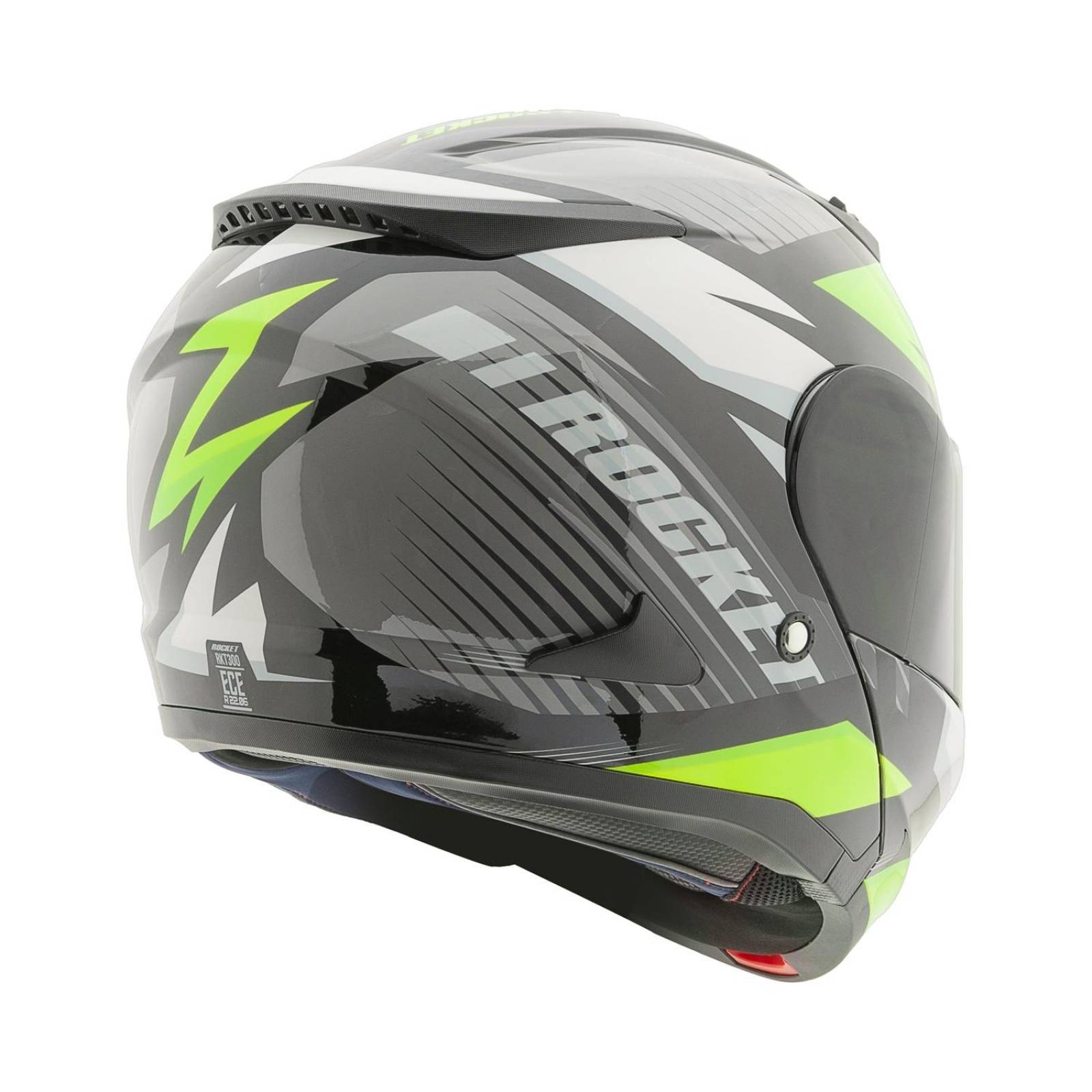 Joe Rocket Alter Ego 4.1 Motorradjacke Herren – Wasserdichte Textiljacke Mit Netz-Innenjacke | Hi-Viz/Schwarz, CE-Protektoren