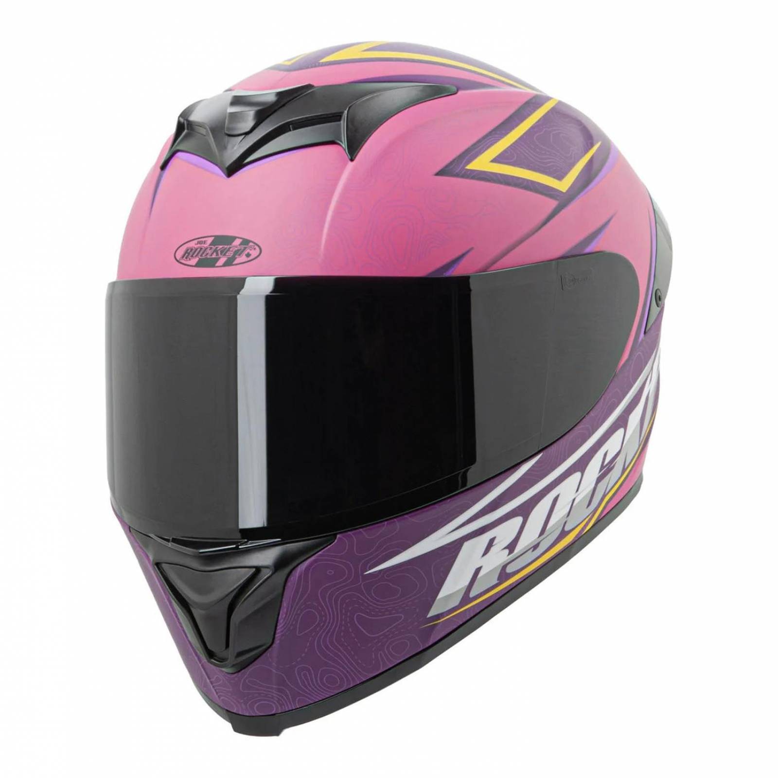 Casco Integral Joe Rocket RKT 100 Elevation Rosa Mujer 