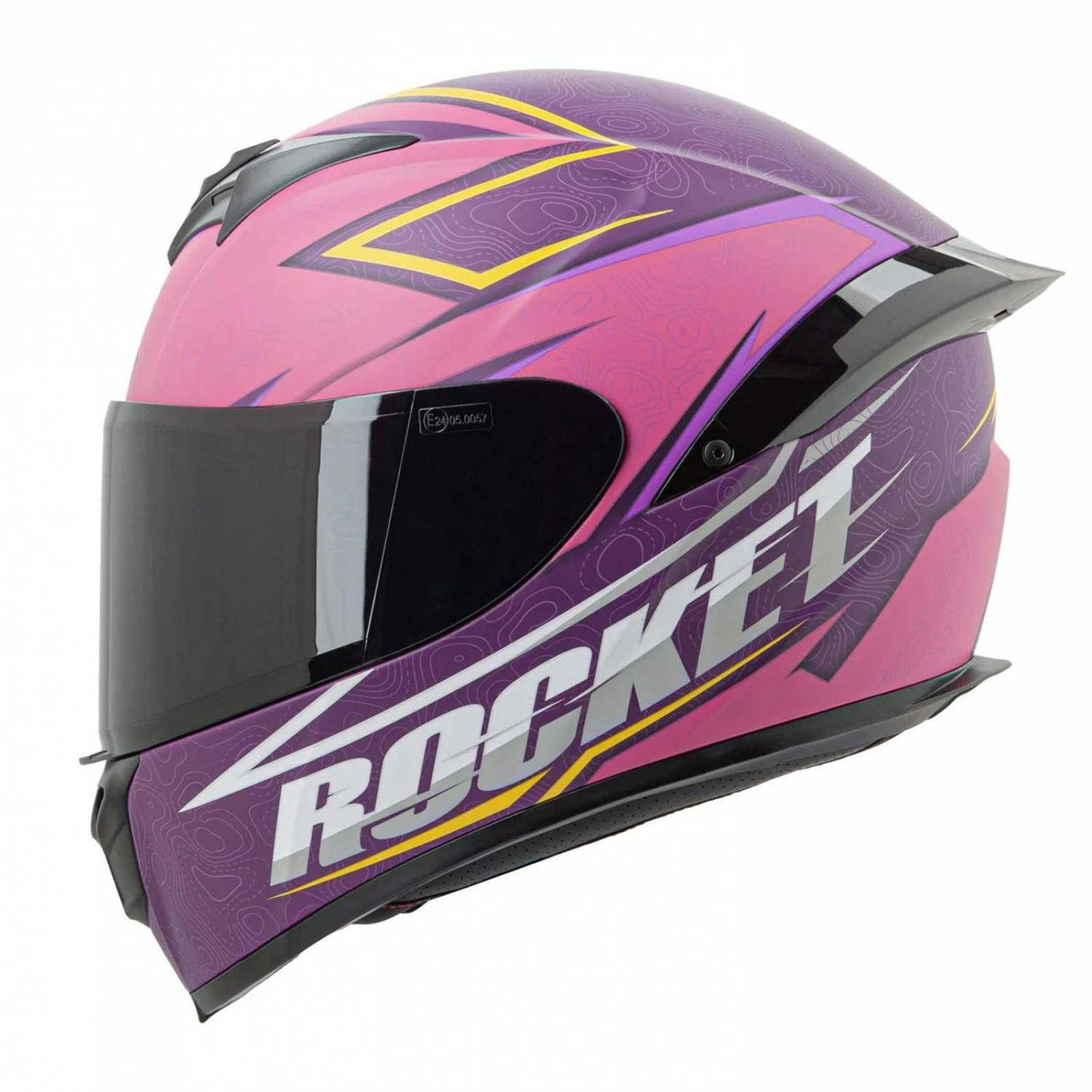 Casco Integral Joe Rocket RKT 100 Elevation Rosa Mujer 