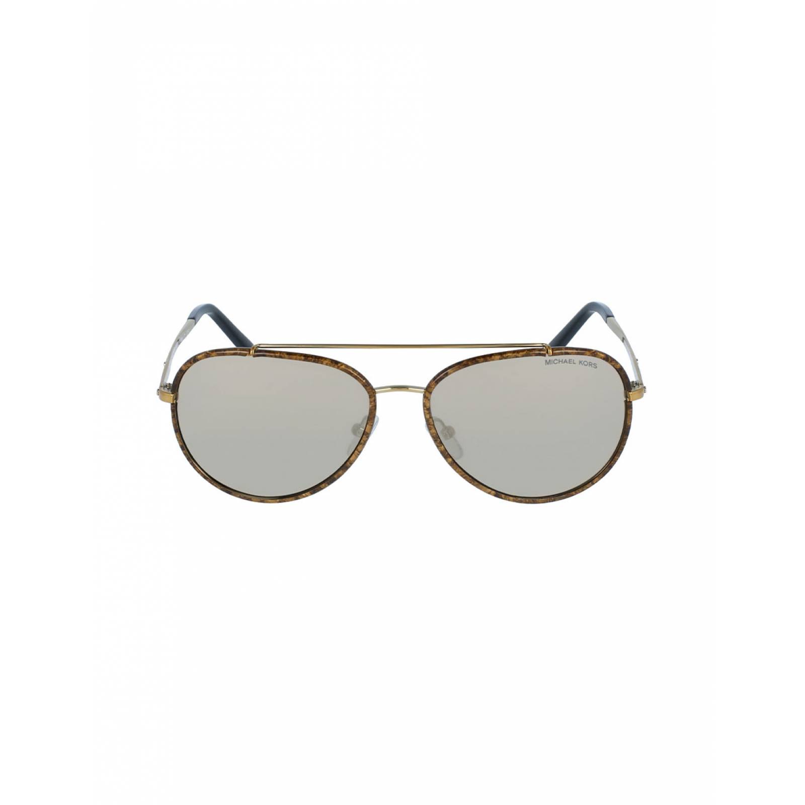 MICKAEL KORS MK1019 11645A 59 Gold Frame Aviator Sunglasses MK1019 59-15 Michael Kors Ida MK1019 Women main image 2