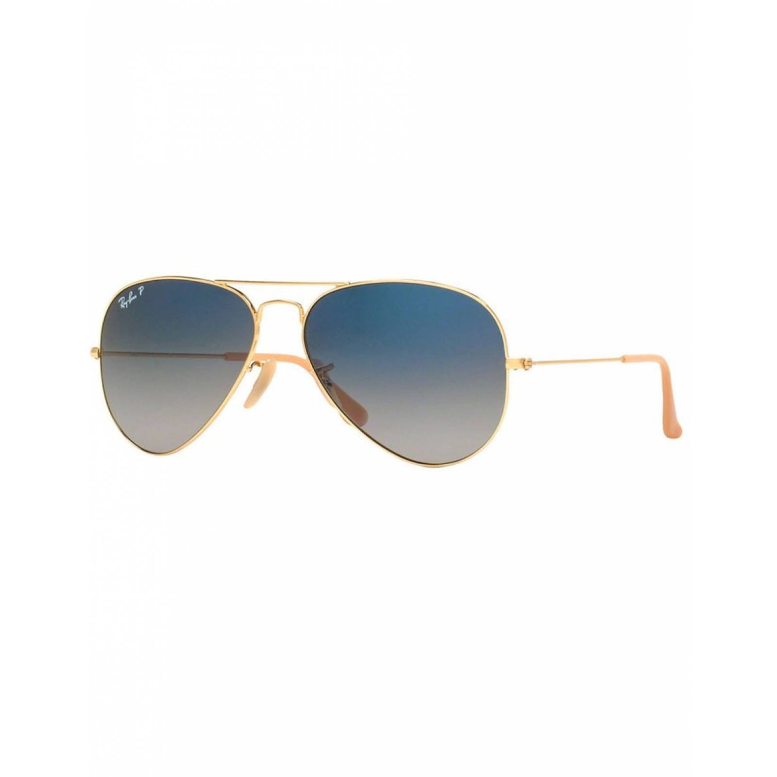 Lente De Sol Ray Ban Aviator Gradient Rb3025 001/78 58Mm Dorado/Azul