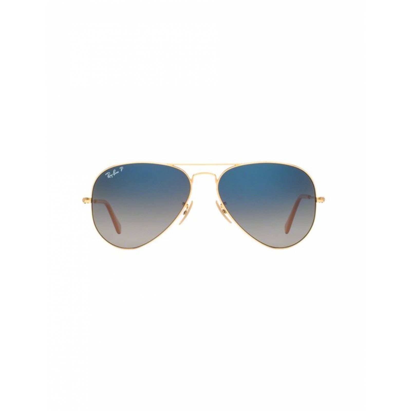 Lente De Sol Ray Ban Aviator Gradient Rb3025 001/78 58Mm Dorado/Azul