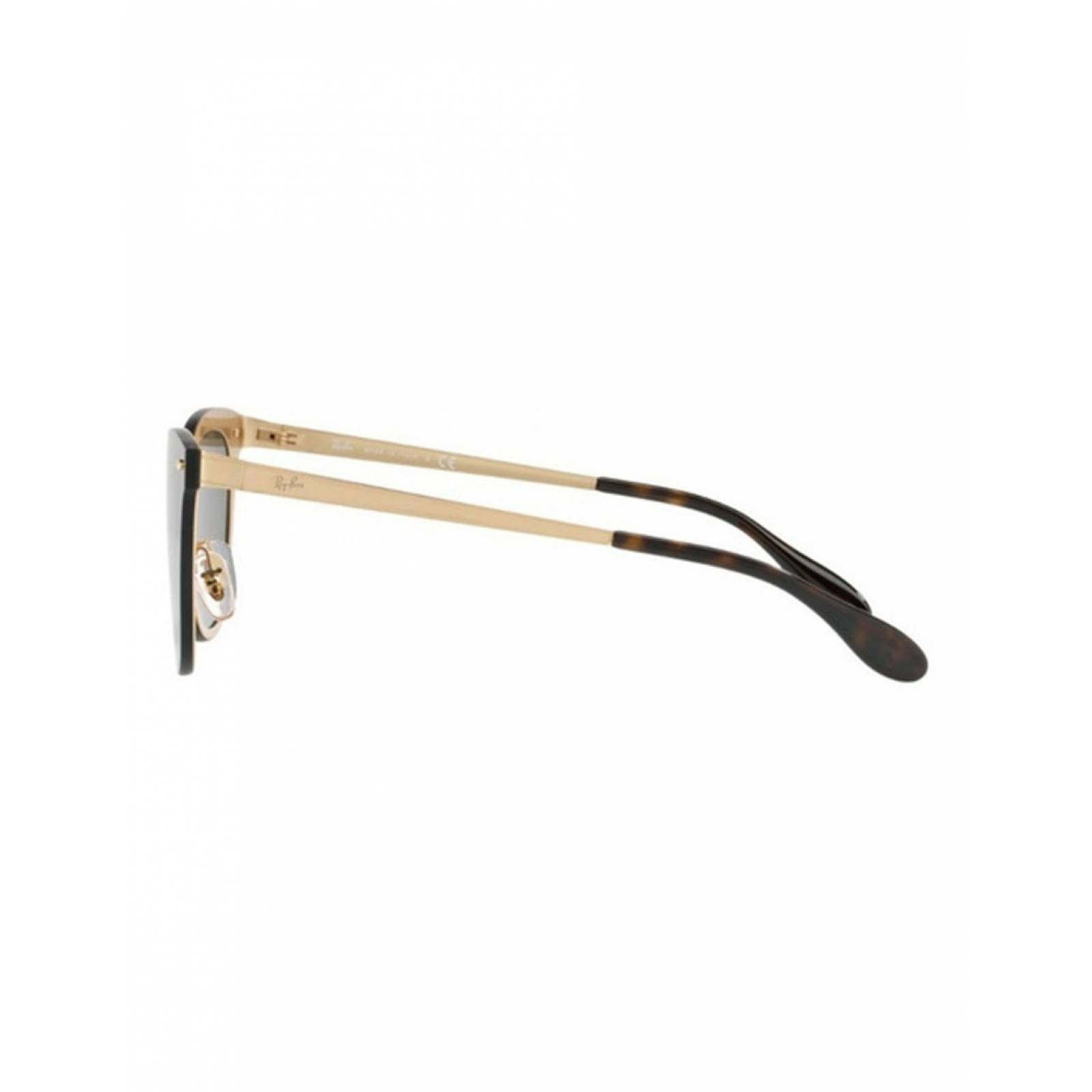 Lente De Sol Ray Ban Blaze Cat-Eye Rb3580N 043/71 43Mm Oro