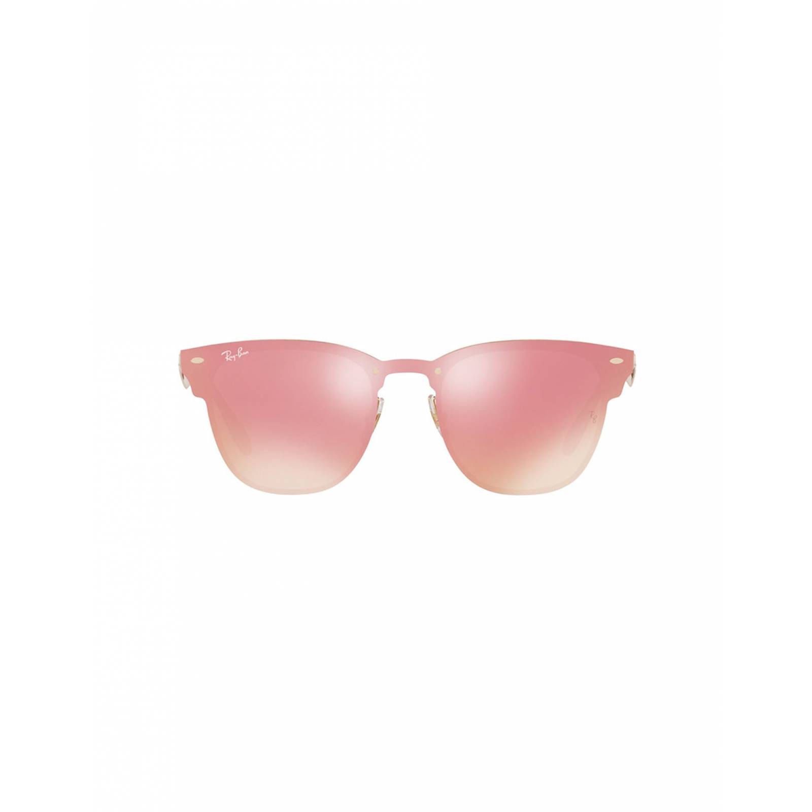 Lente De Sol Ray Ban Blaze Clubmaster Rb3576N 043/E4 47Mm Rosa